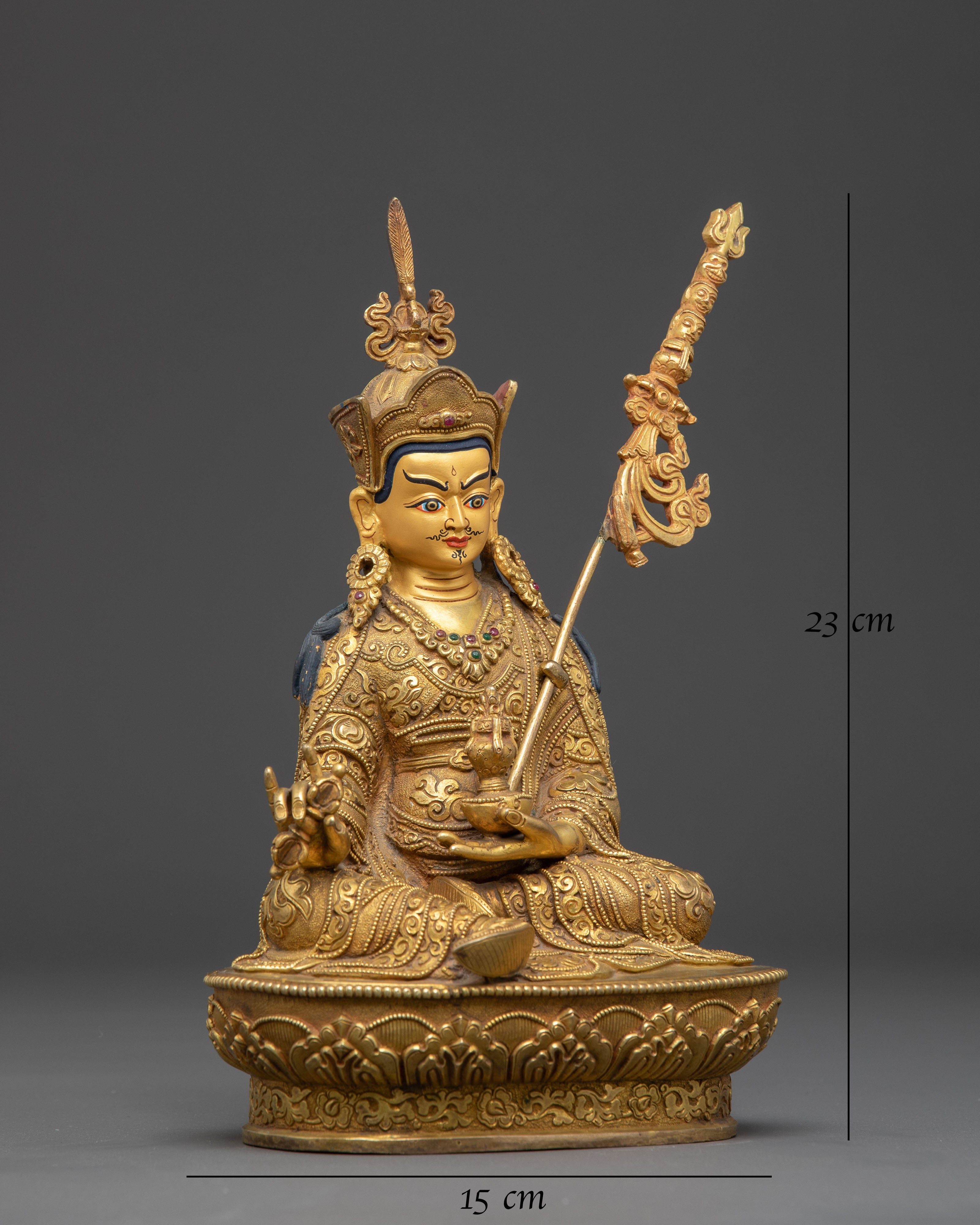 Padmasambhava Tibetan Sculpture | Traditional Artwork