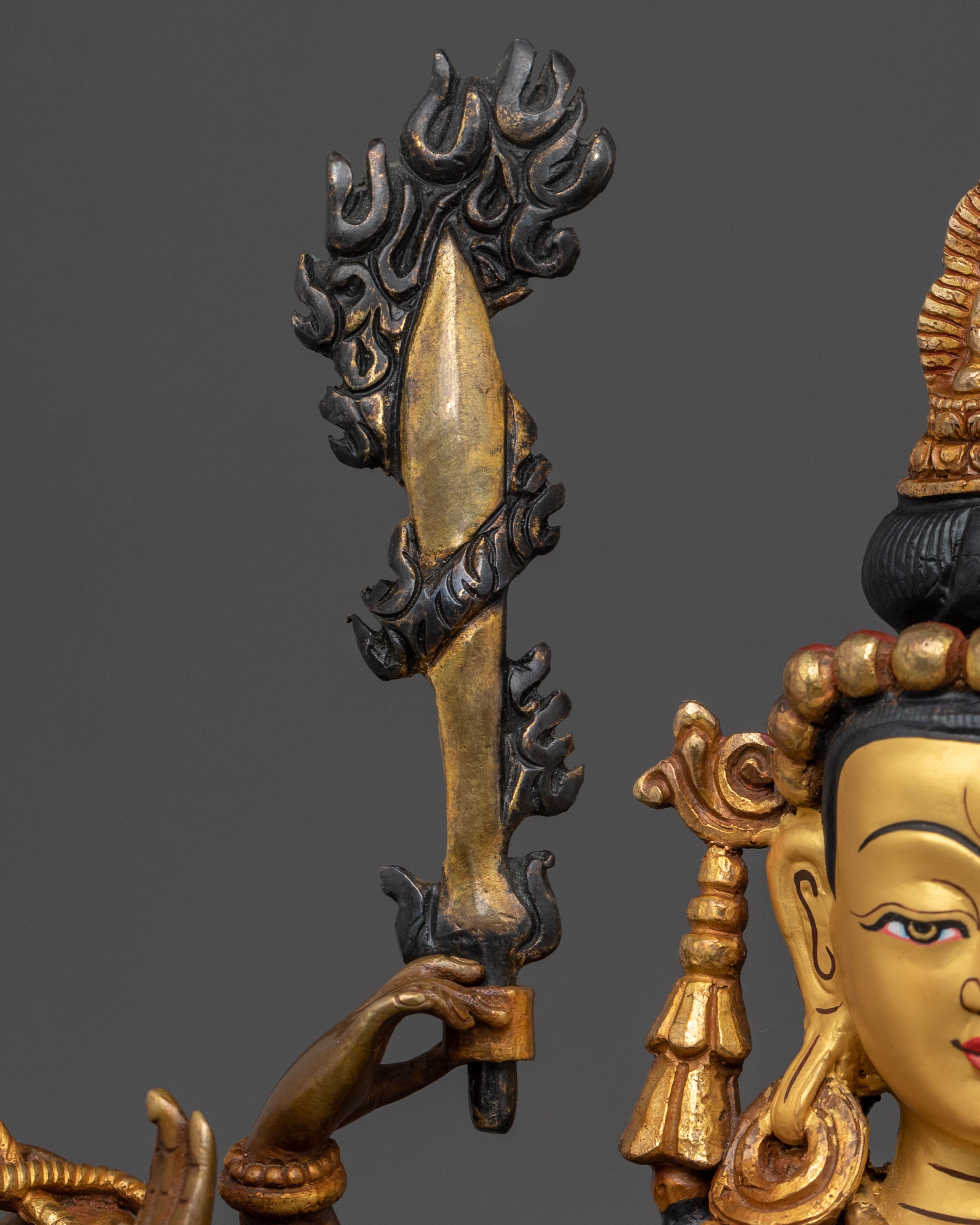 Hand-Carved Chundi Statue | Home Decor