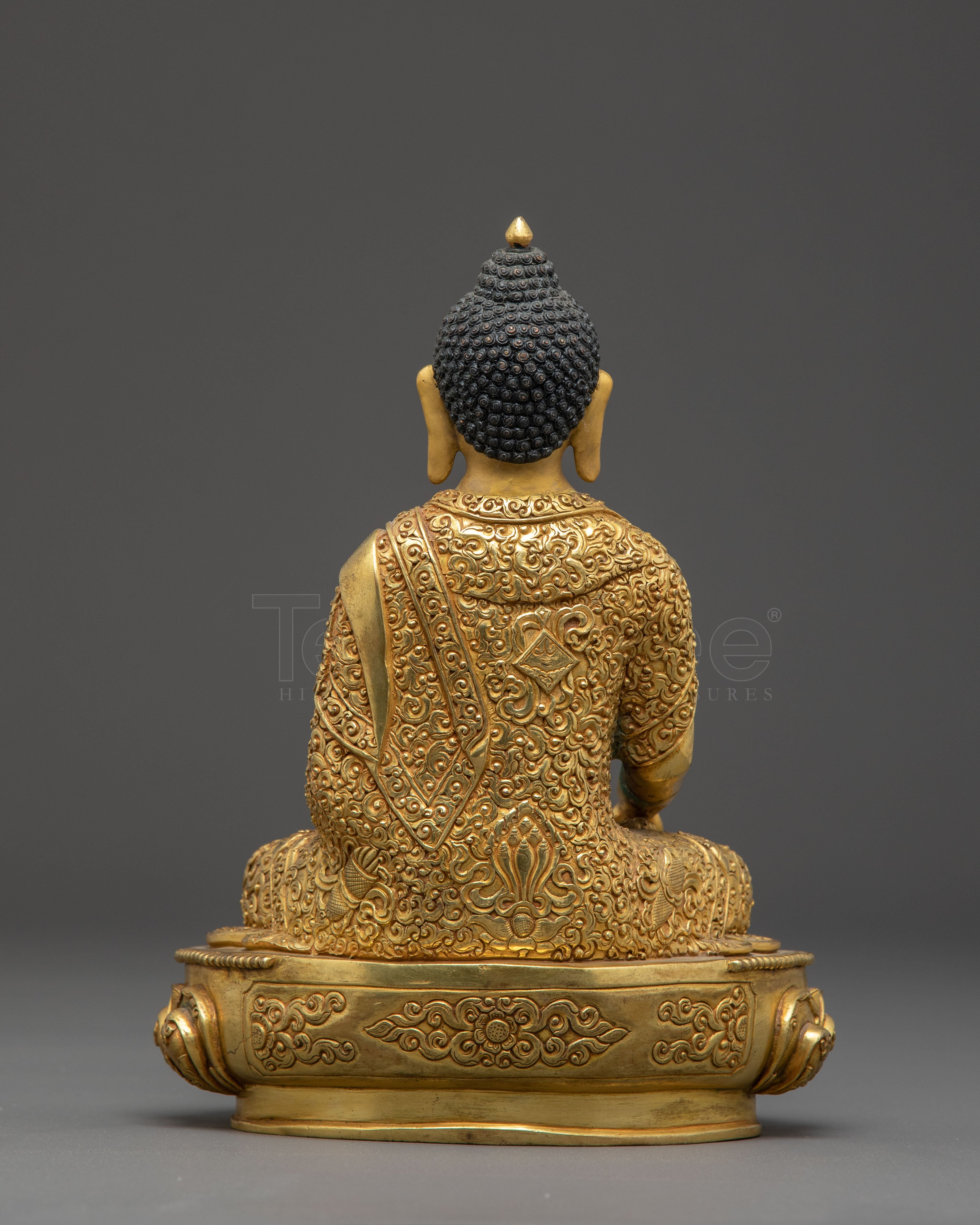 Shakyamuni Buddha Statue with Gemstones | Mindfulness & Dharma Decor