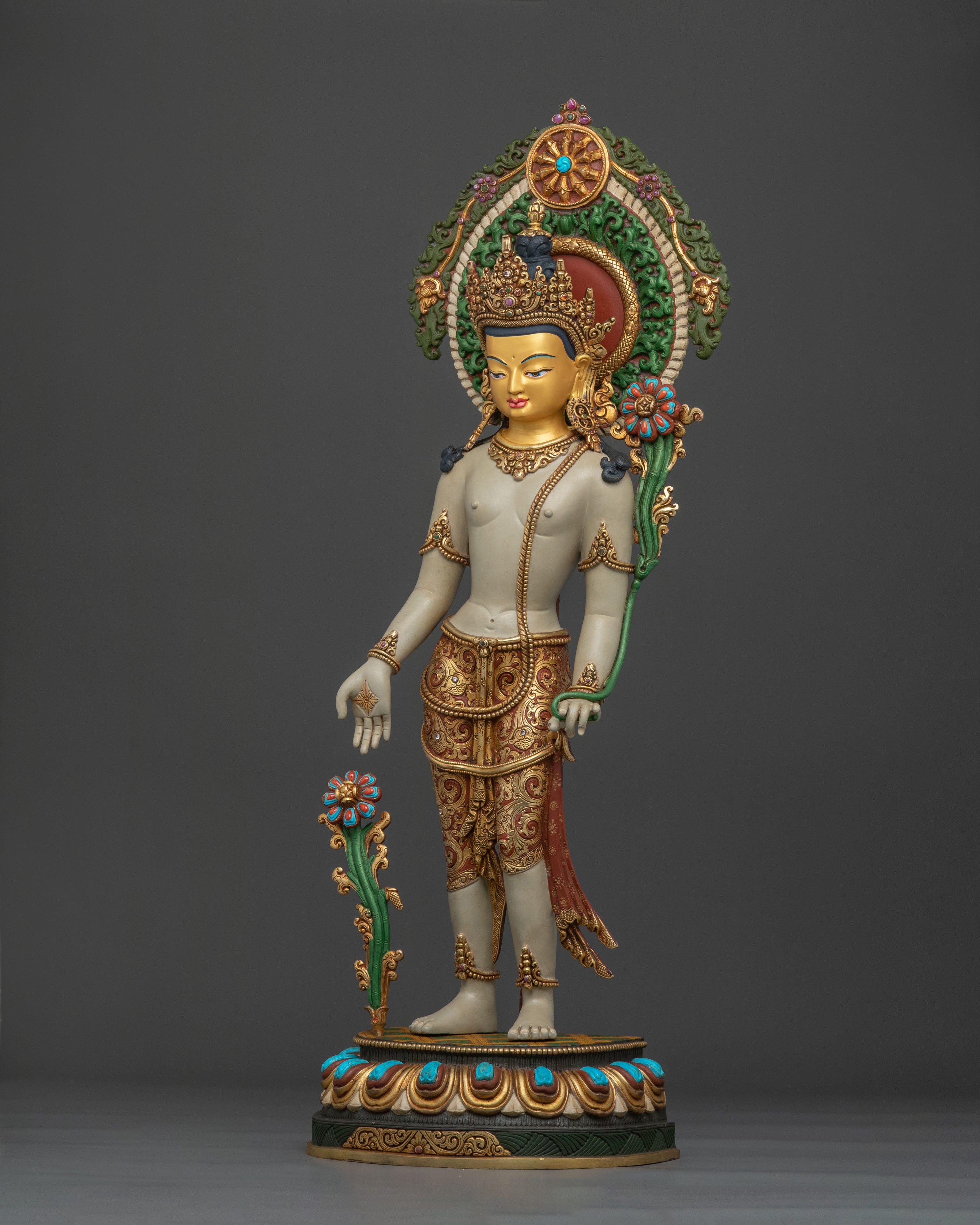 Traditional Padmapani Handmade Statue | Home Decor