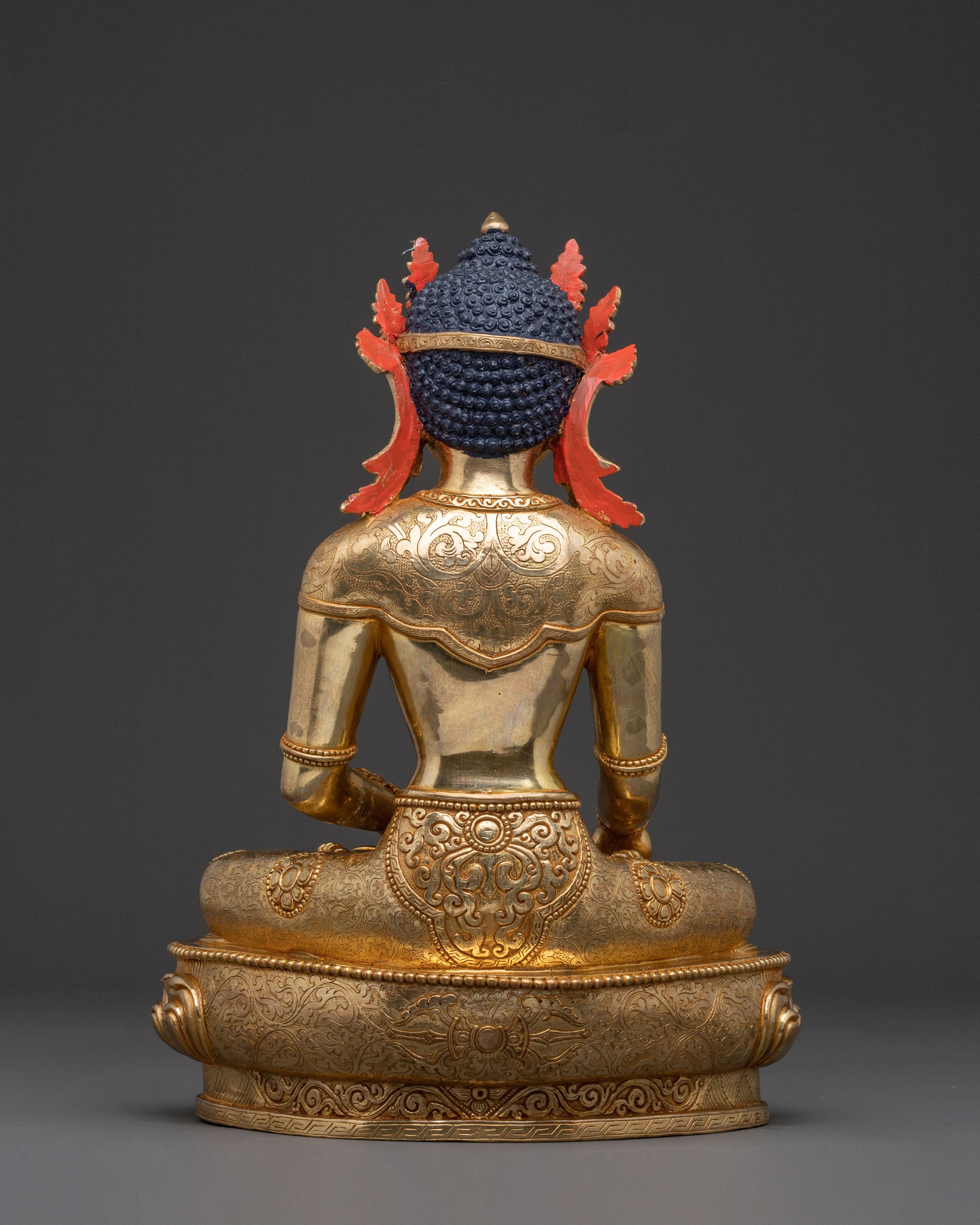 Crown Shakyamuni Buddha Statue: Sage of the Shakyas