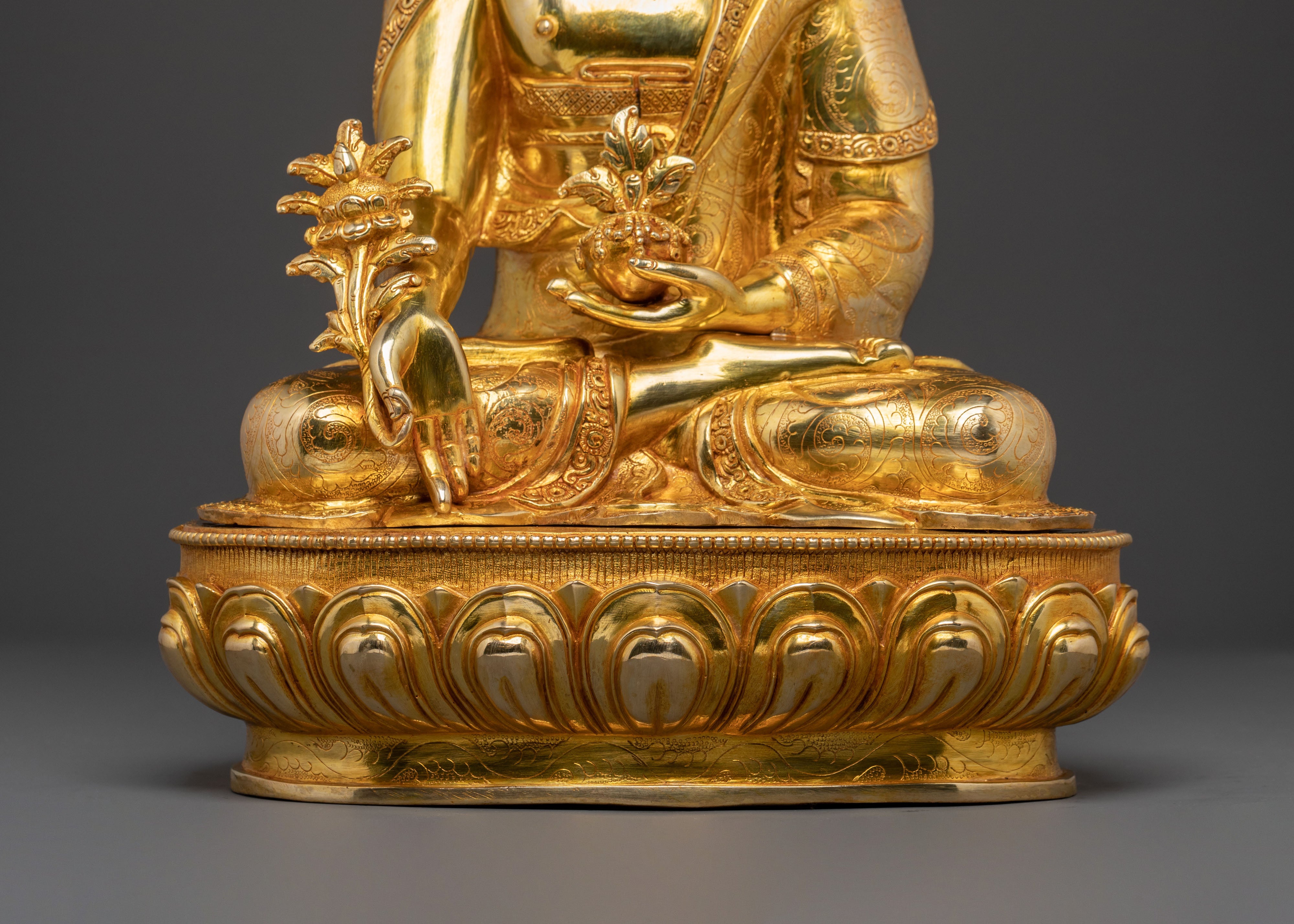Healer Medicine Buddha Statue | Altar Decor