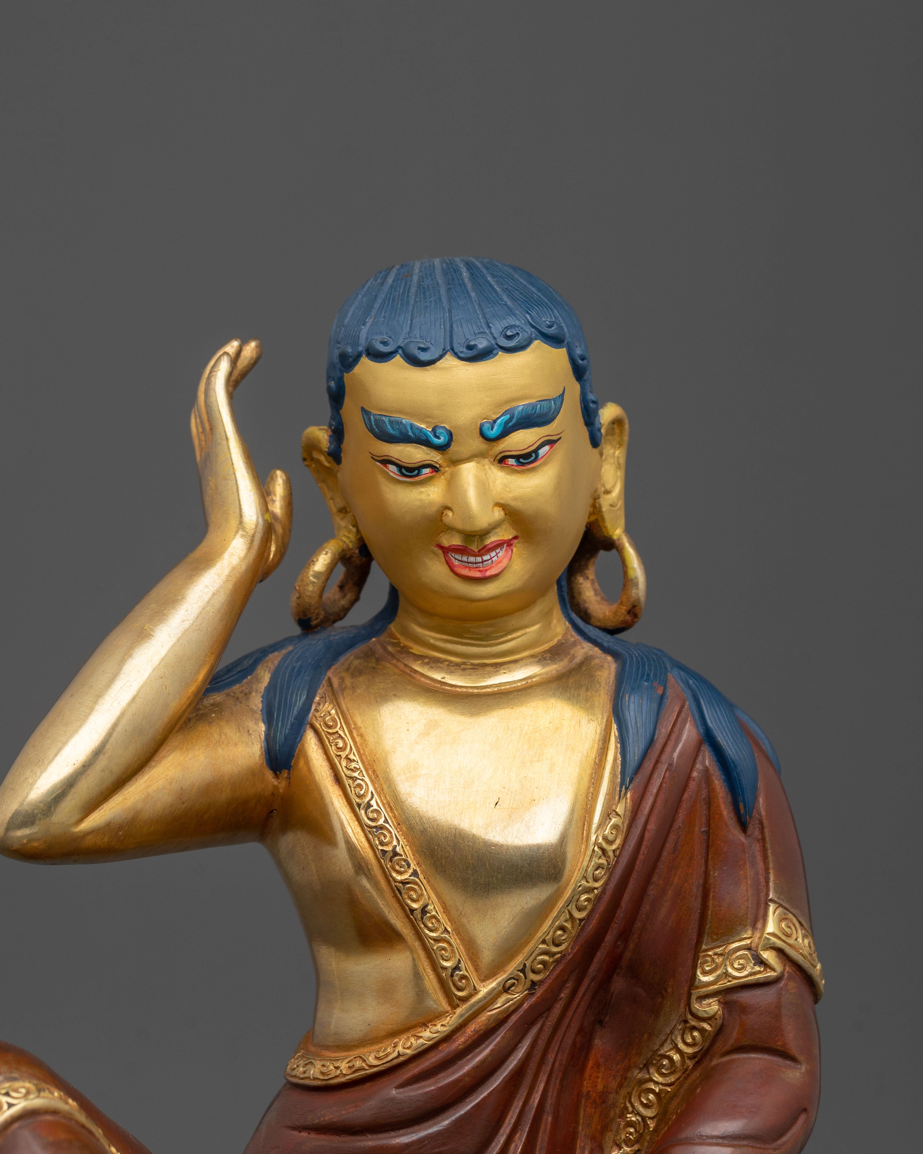 Kagyu Masters Statue Collection | Figurines with Copper Body