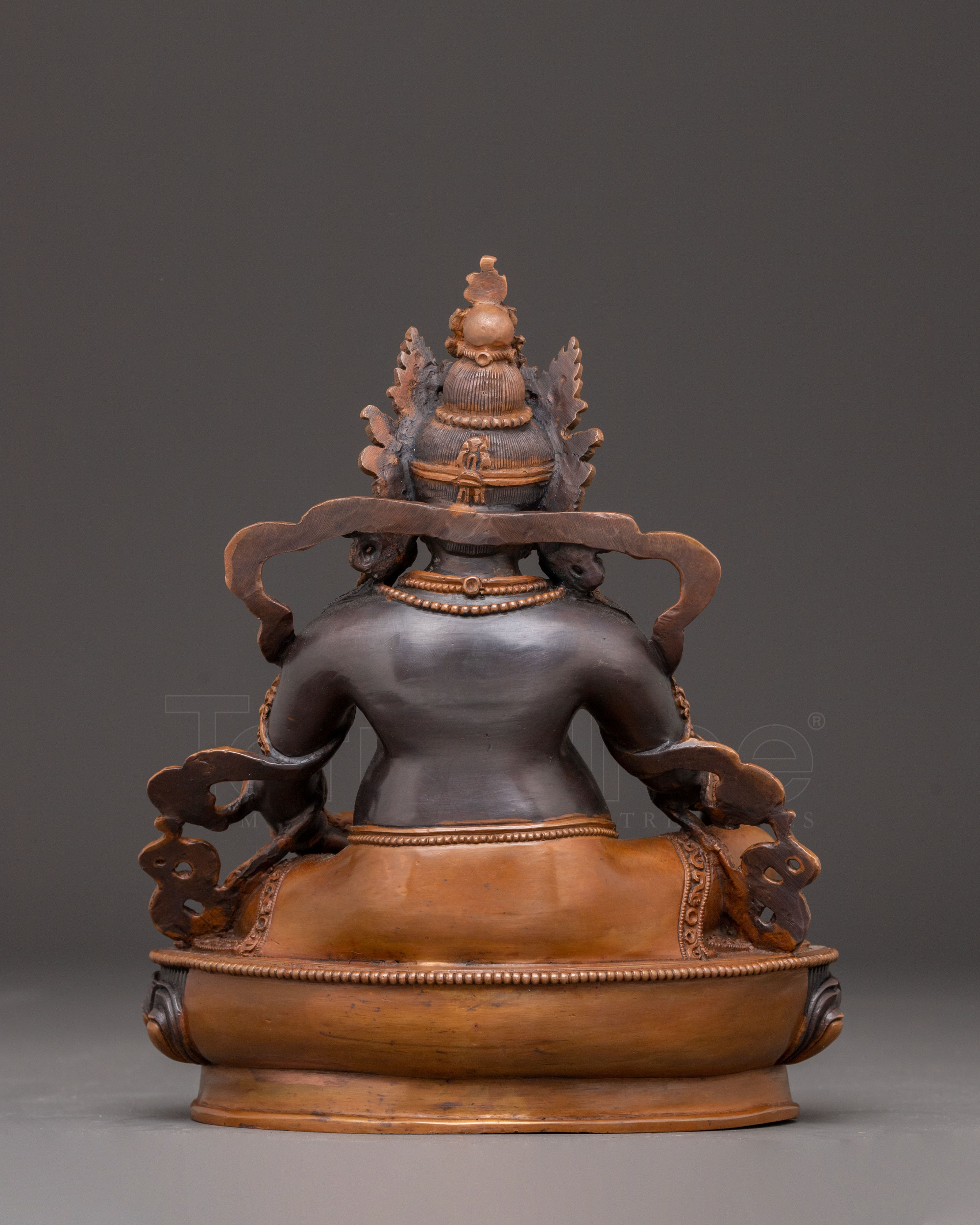 Dzambhala Statue of Wealth and Power | Traditional Buddhist Wealth Deity