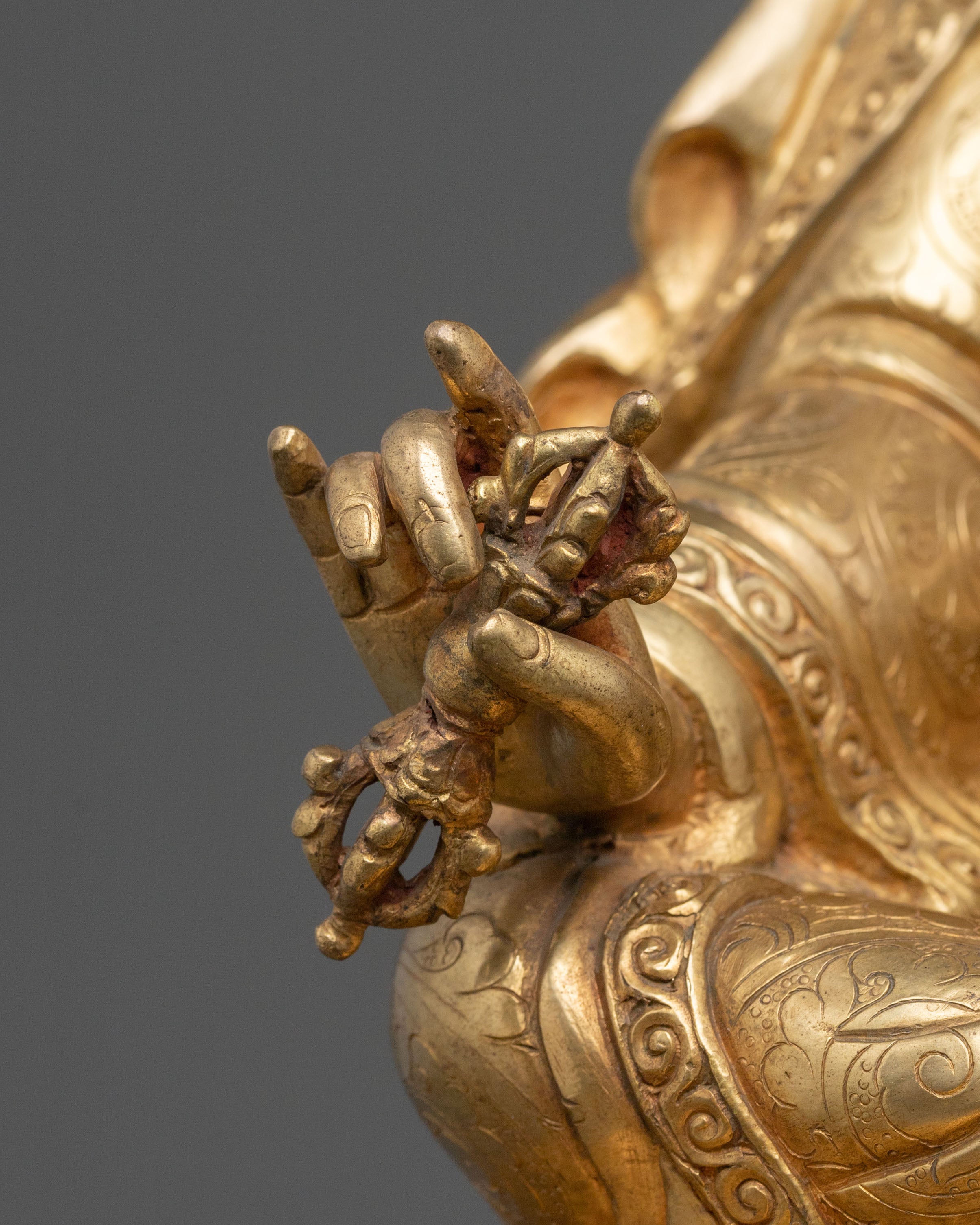 Guru Rinpoche Sculpture | Lotus-Born Master