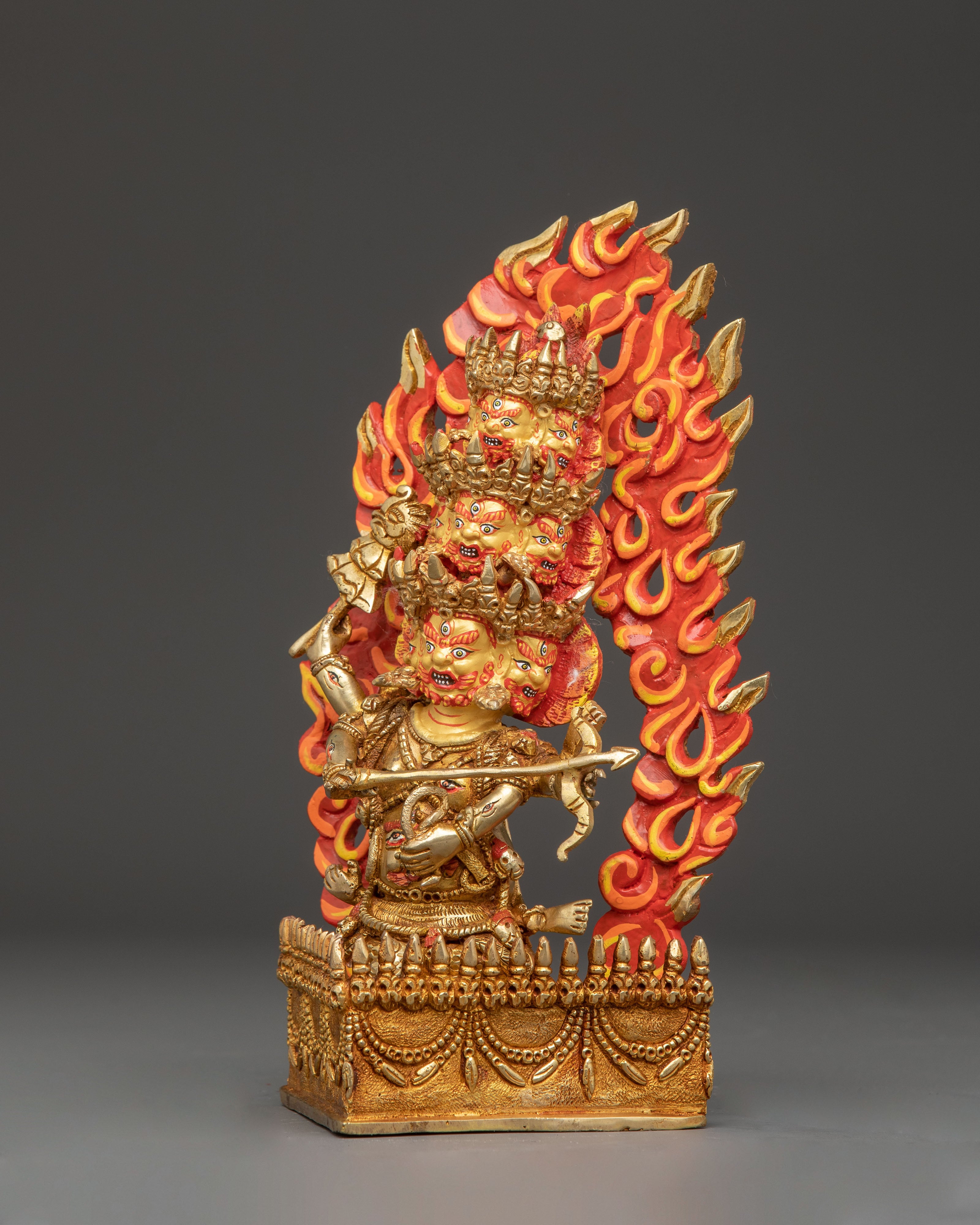 Protector Mahakala Rahula Statue | Powerful Guardian