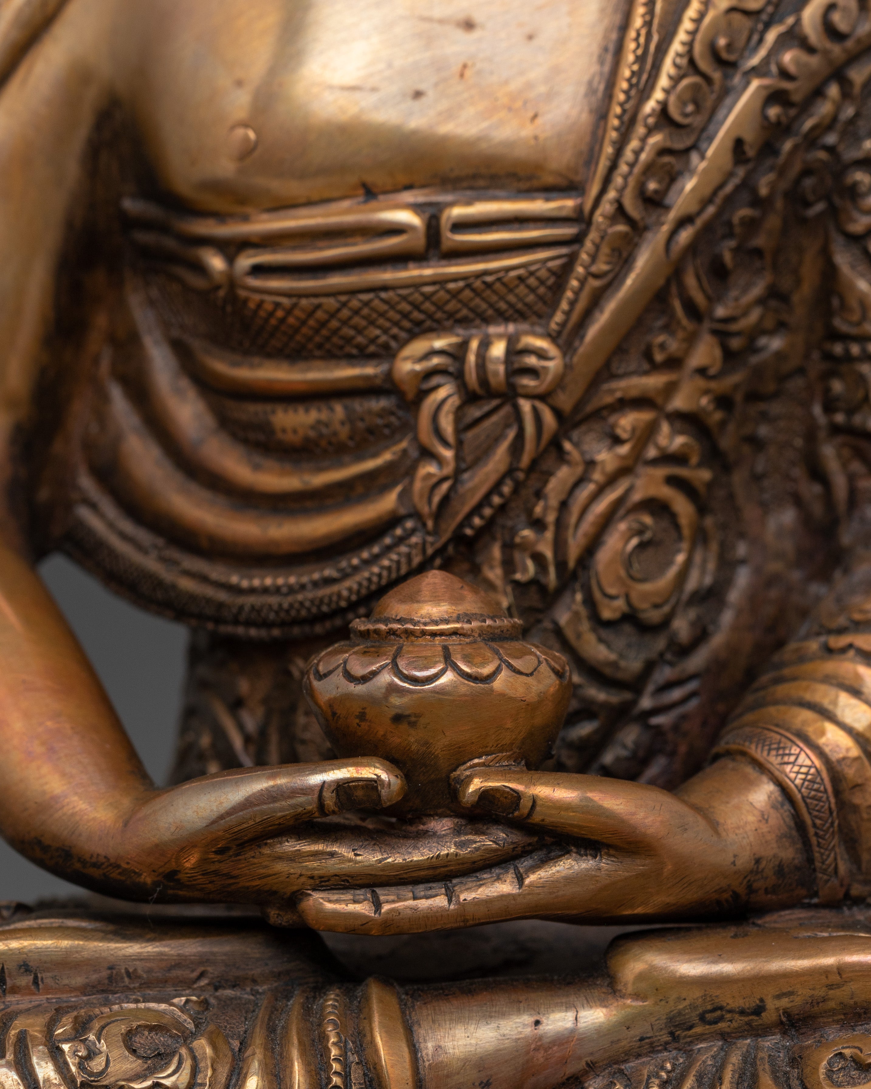 Handcrafted Three Buddhas Statue Set | Divine Figures