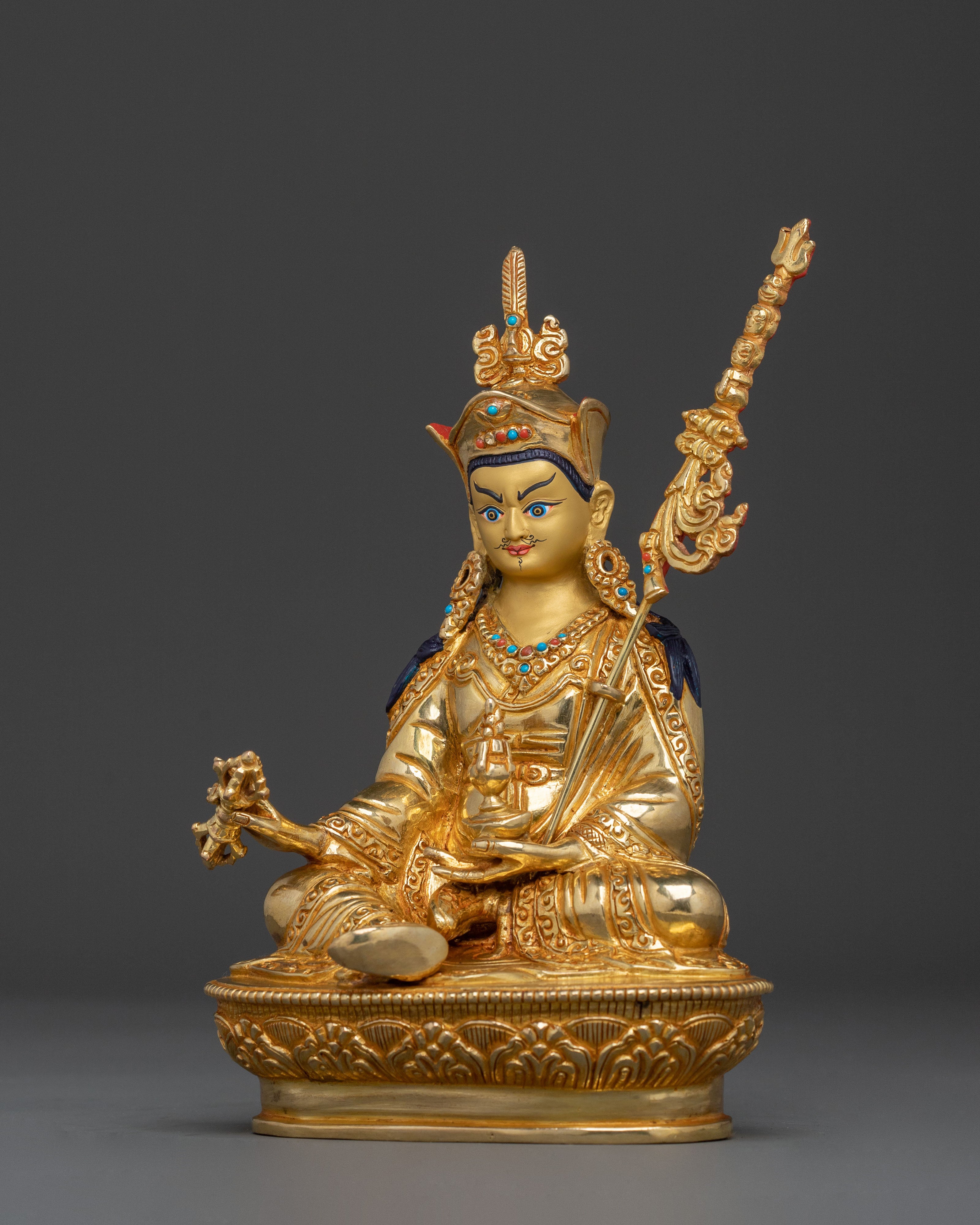 Precious Guru Rinpoche Figurine | Sacred Statue