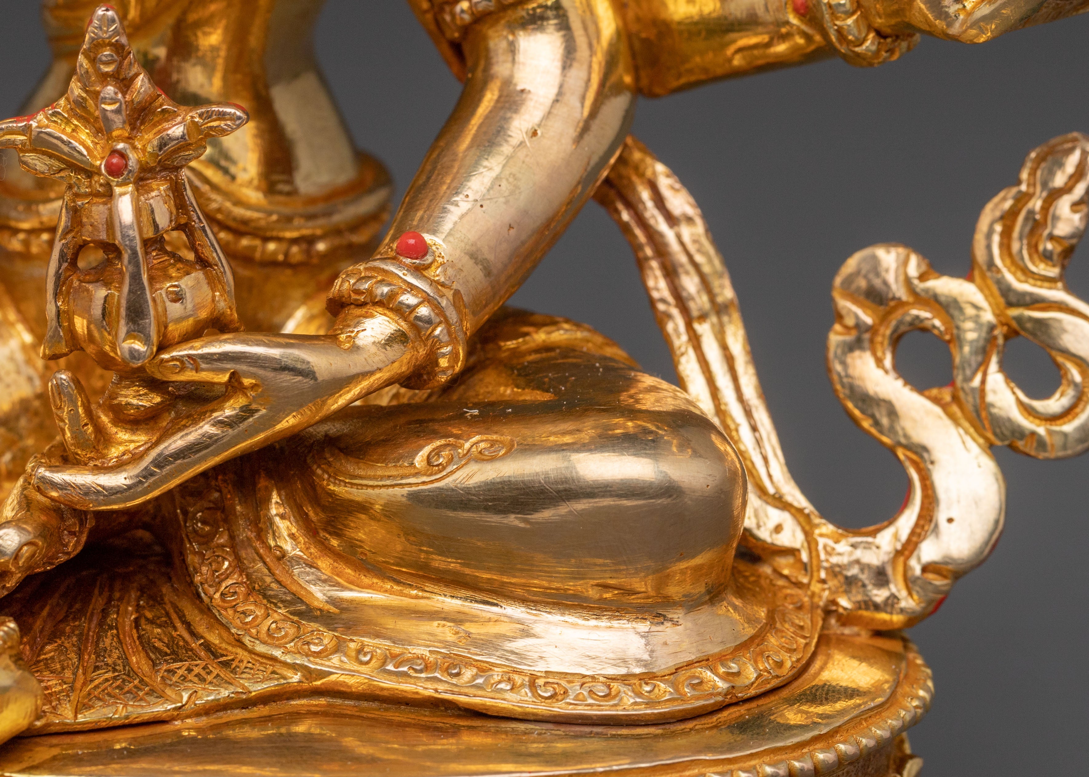 Vasudhara Tibetan Prosperity Statue | Meditation Altar Decor