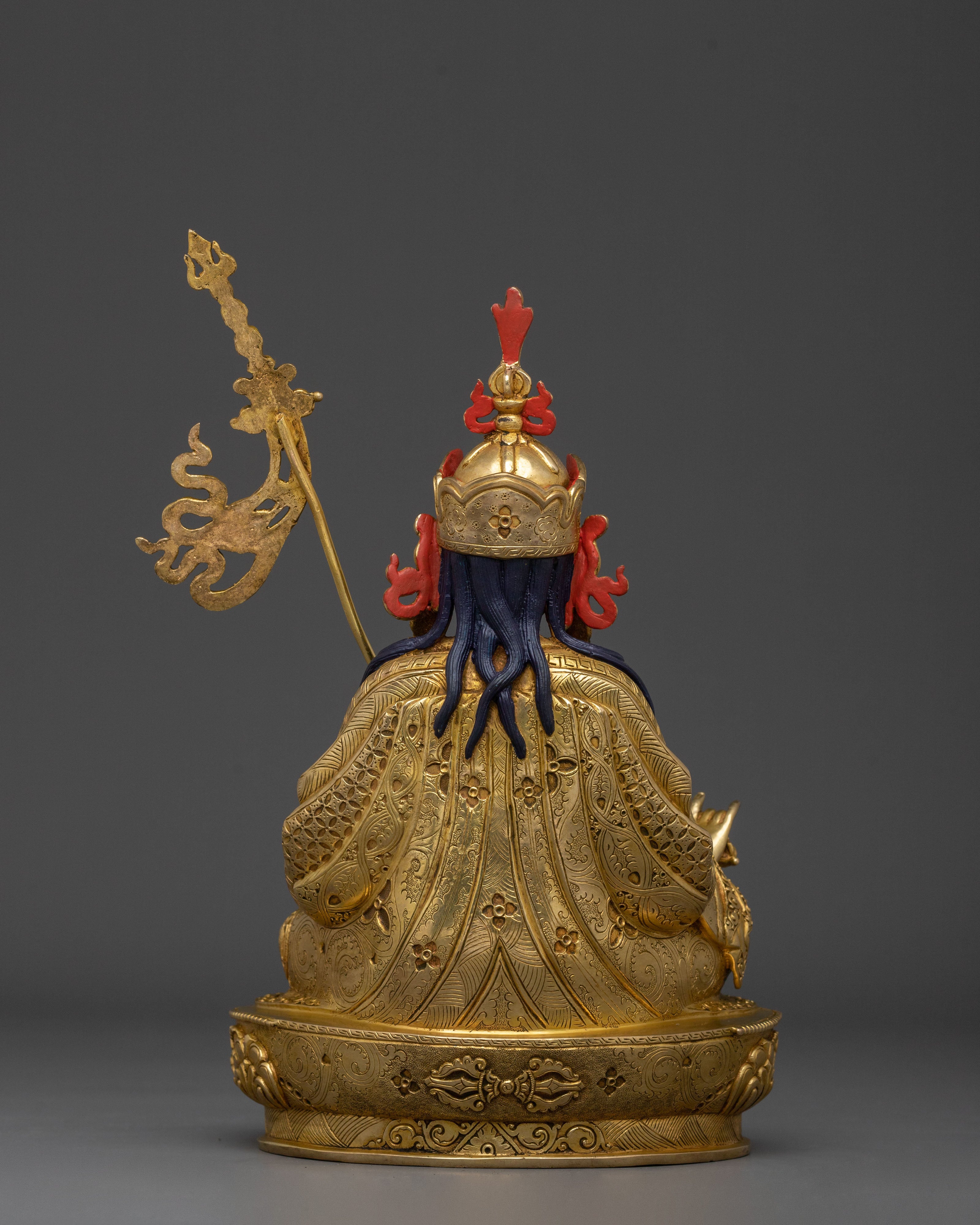 Handmade Guru Rinpoche Statue | Lotus Born Master