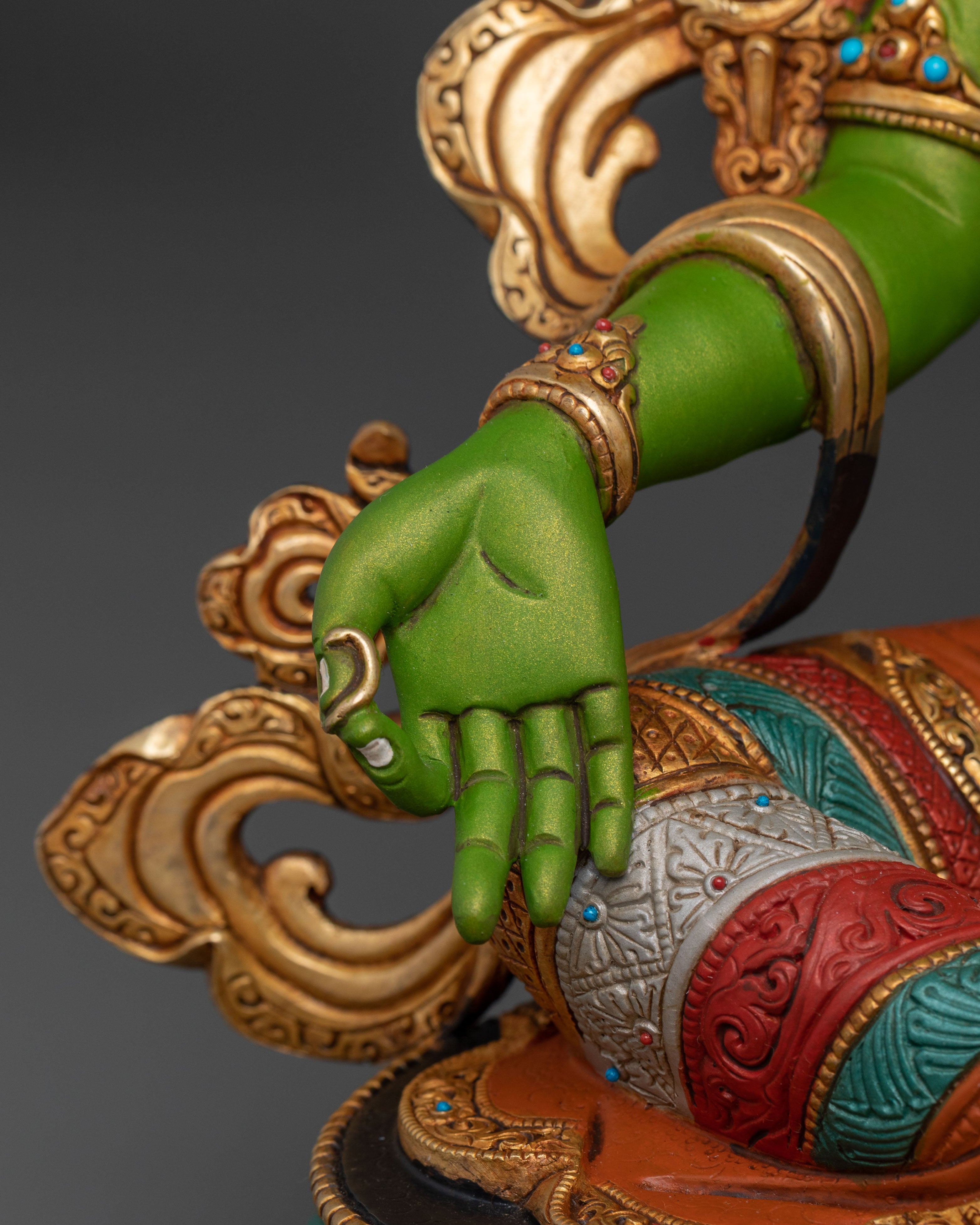 Green Tara Statue | Tibetan Buddhist Goddess