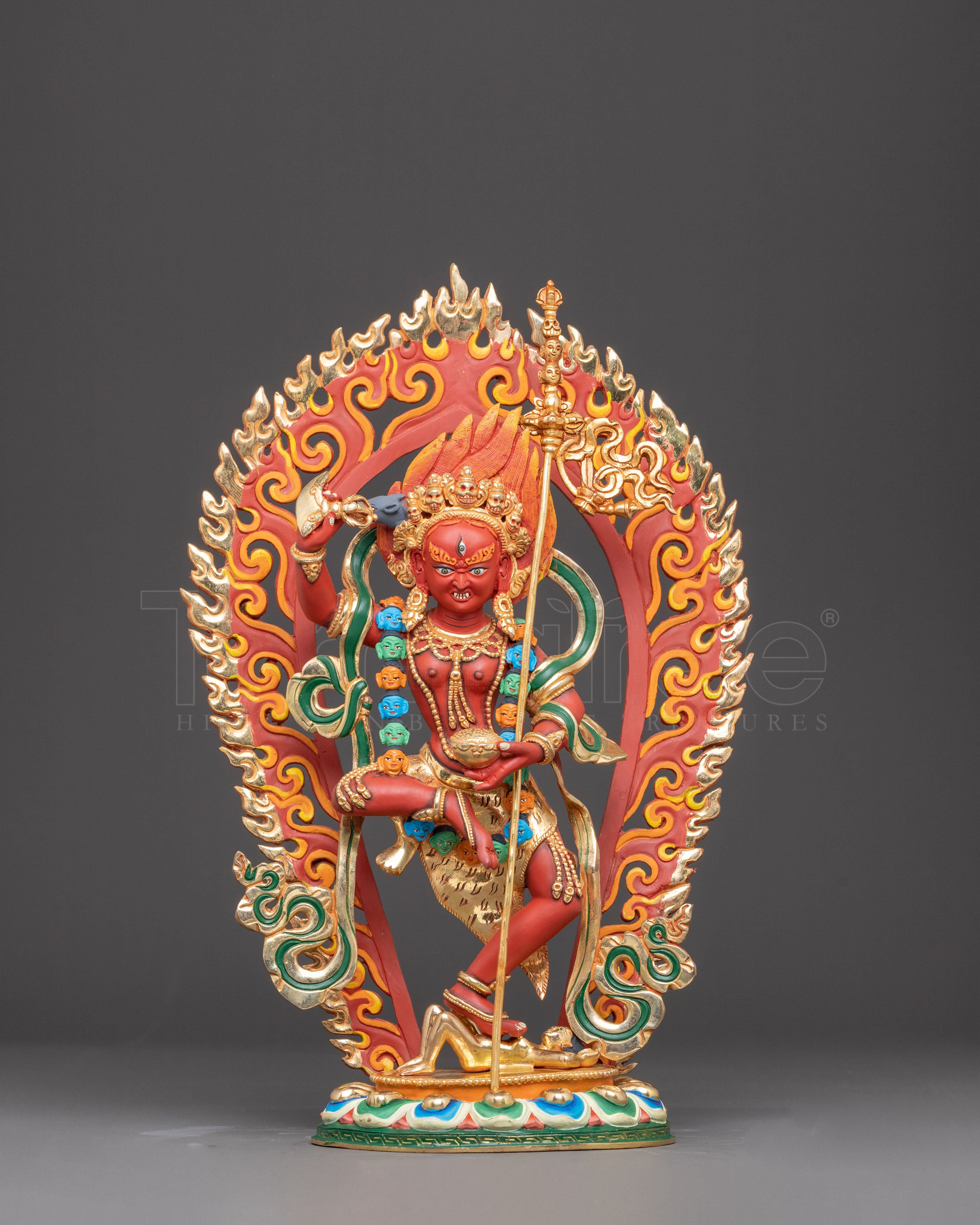 Dakini Vajravarahi Golden Statue