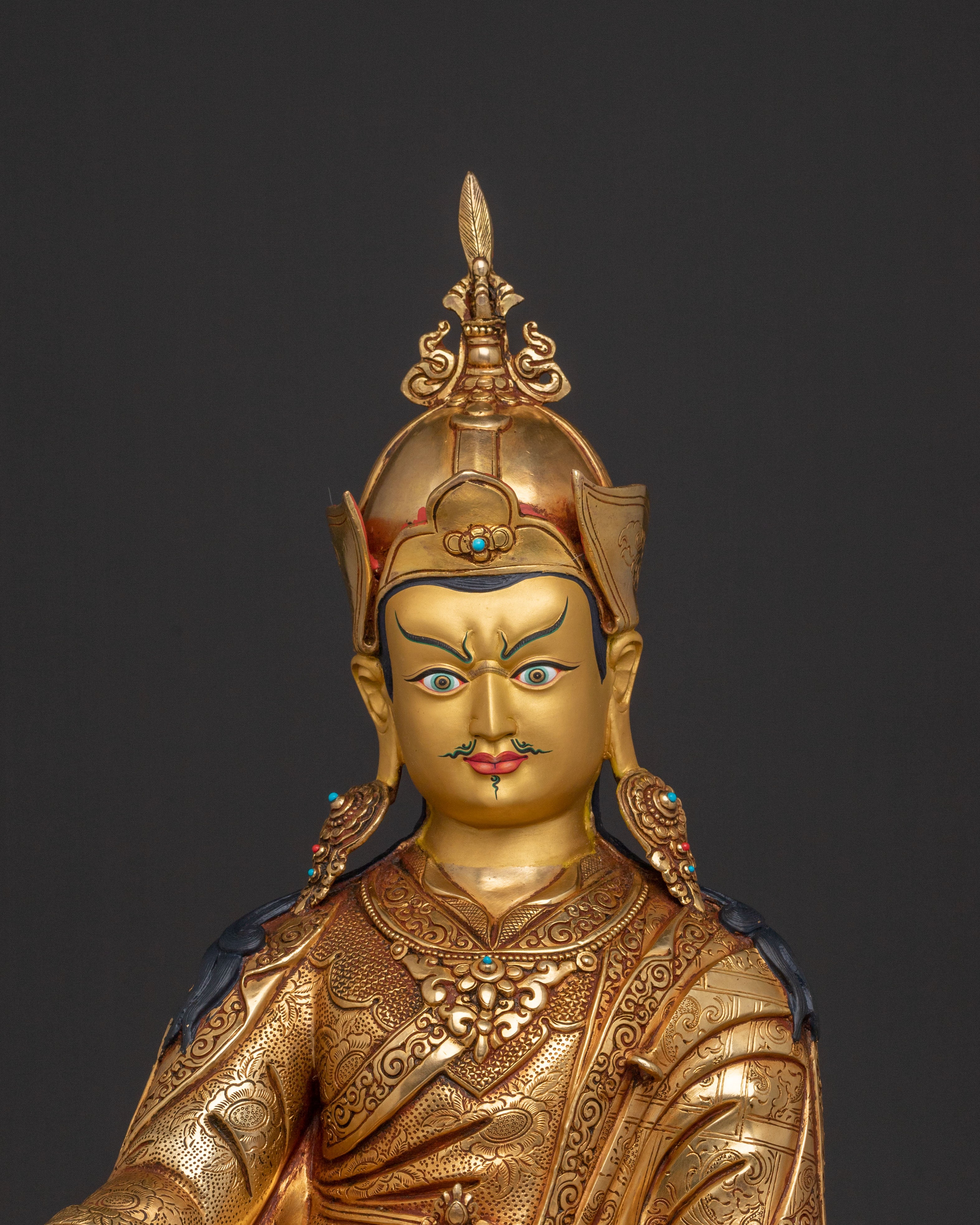 Guru Rinpoche Sacred Blessing Statue | Symbol of Enlightenment