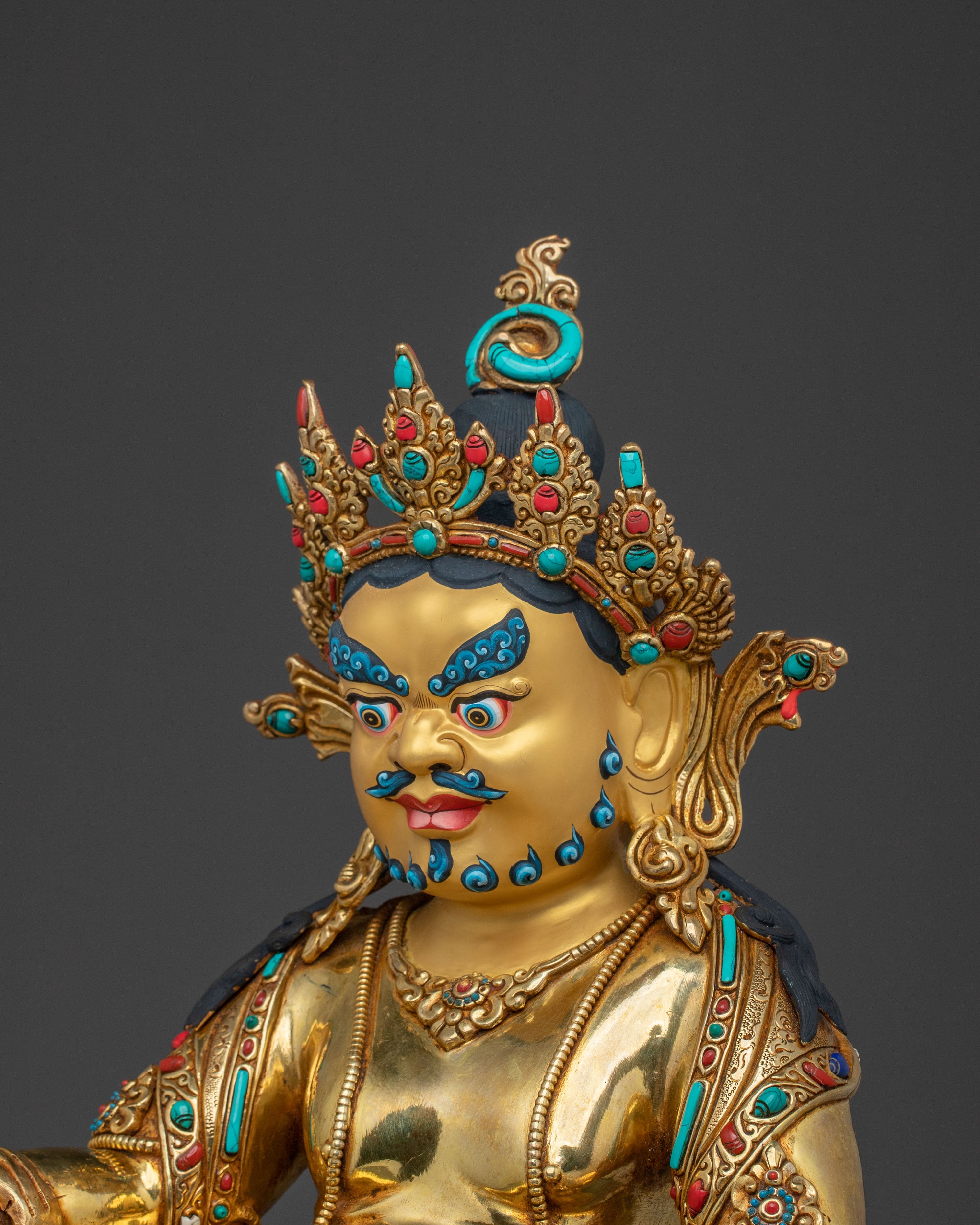 Dzambhala Sacred Statue | Symbol of Prosperity
