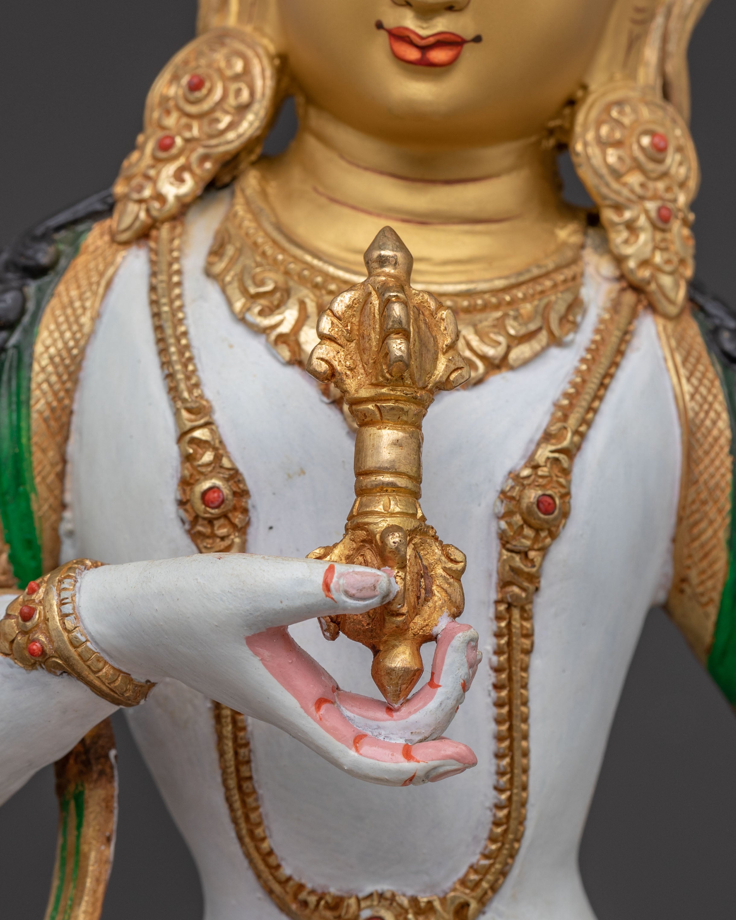 Purification Vajrasattva Statue: Handcrafted Devotion