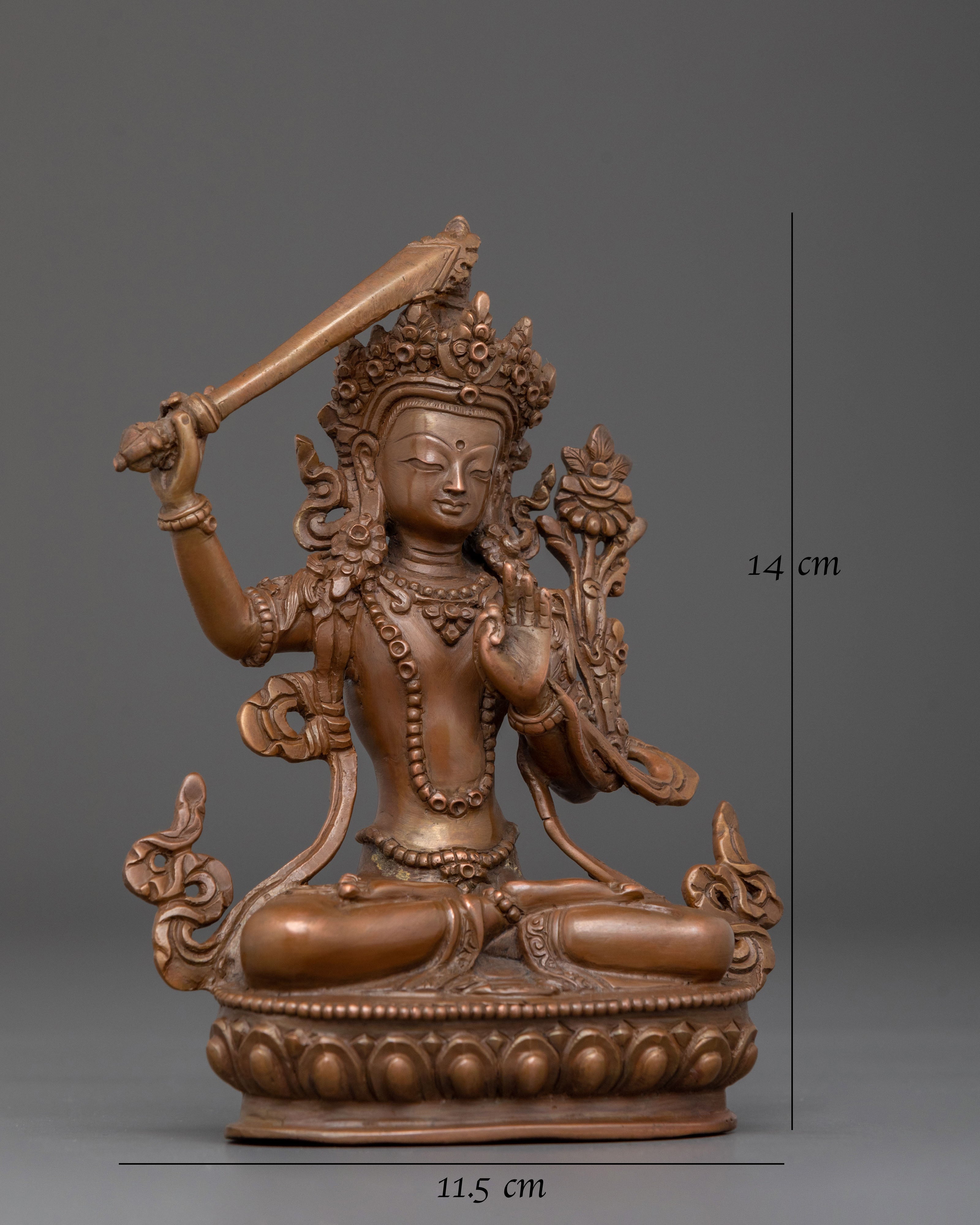 Manjushri Statue | Embodiment of Wisdom