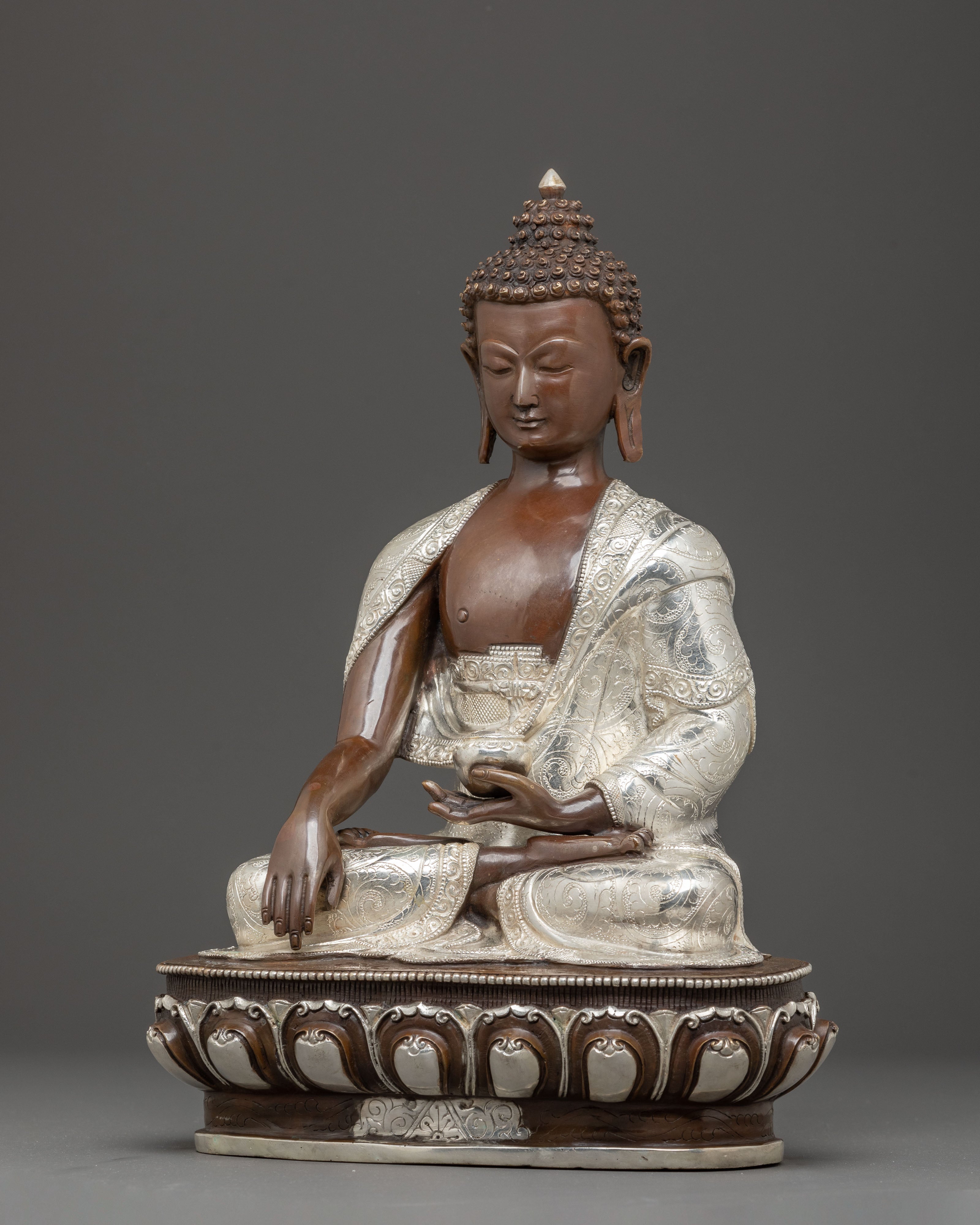 Shakyamuni Buddha Copper Handmade Statue