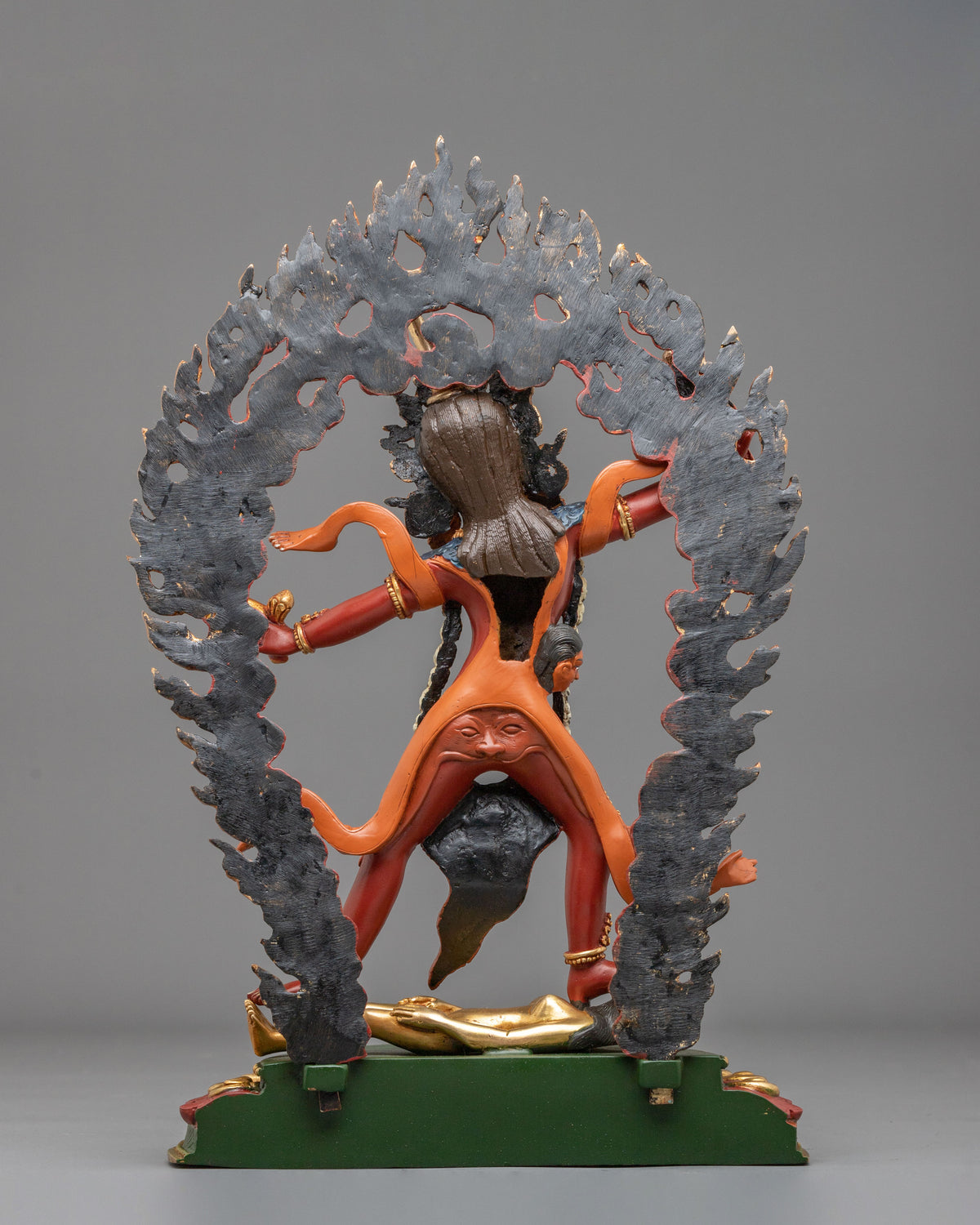 Handmade Ekajati Copper Sculpture | Buddhist Home Decor