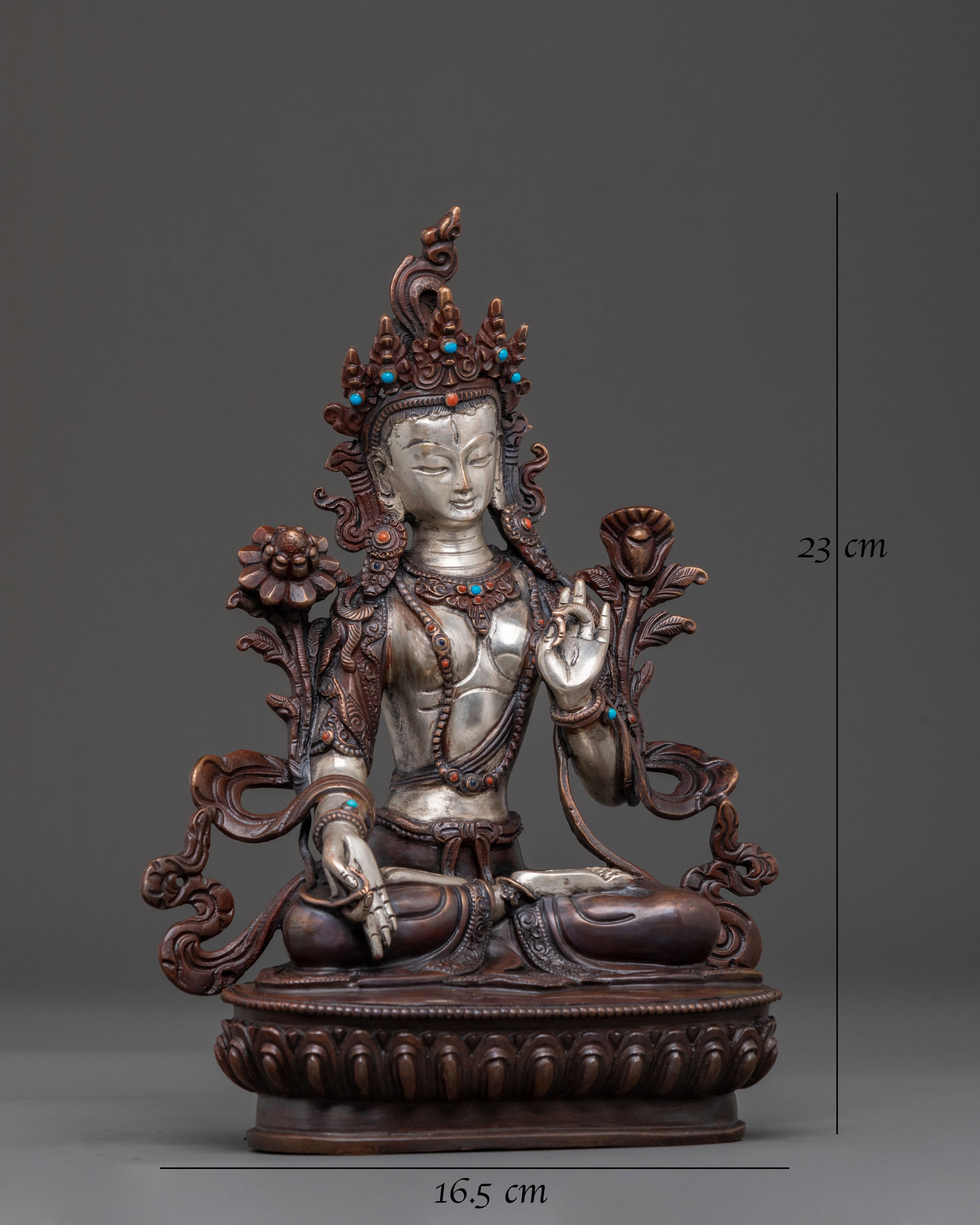 White Tara Spiritual Statue | Healing Goddess