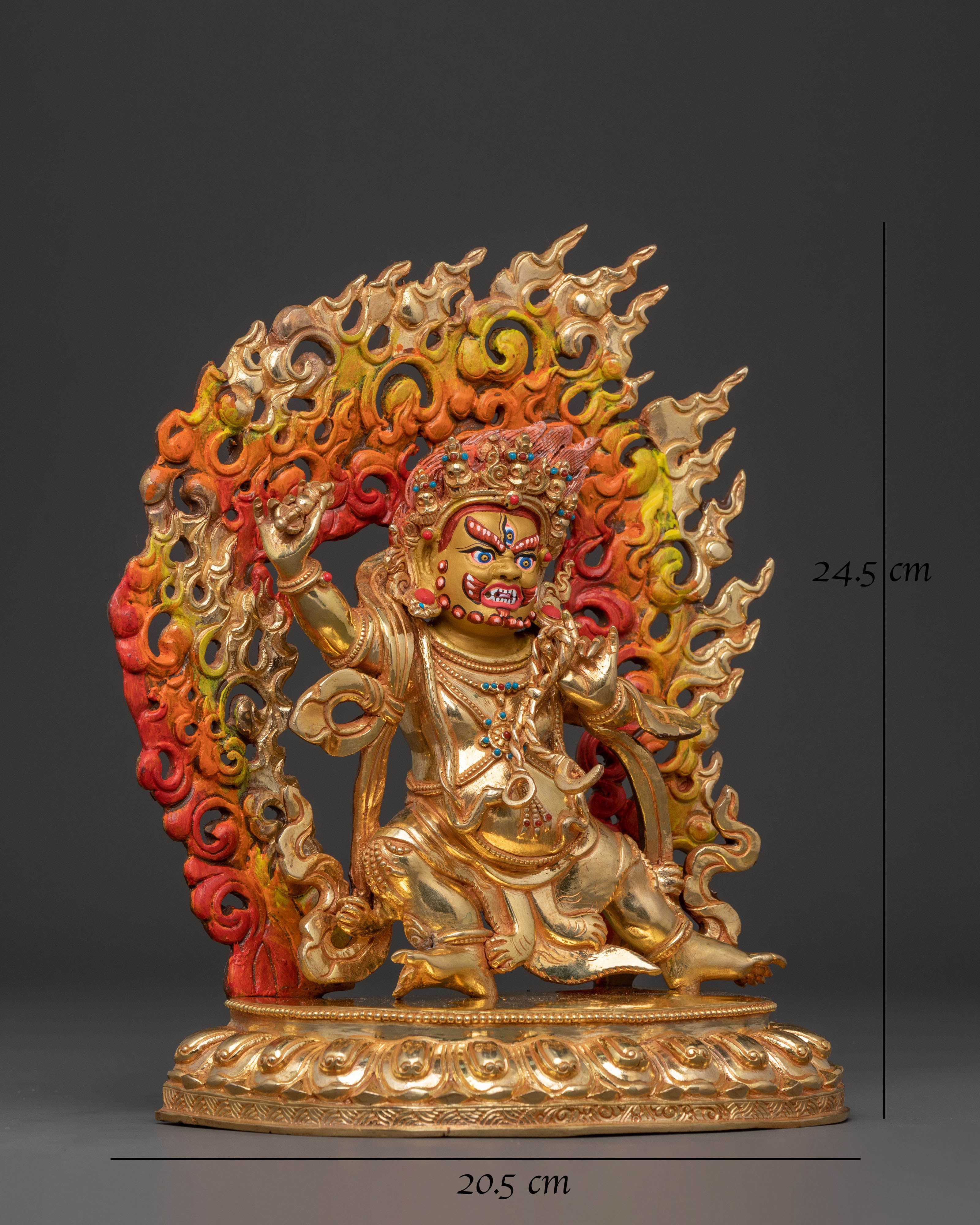 Handcrafted Vajrapani Traditional Statue for Rituals