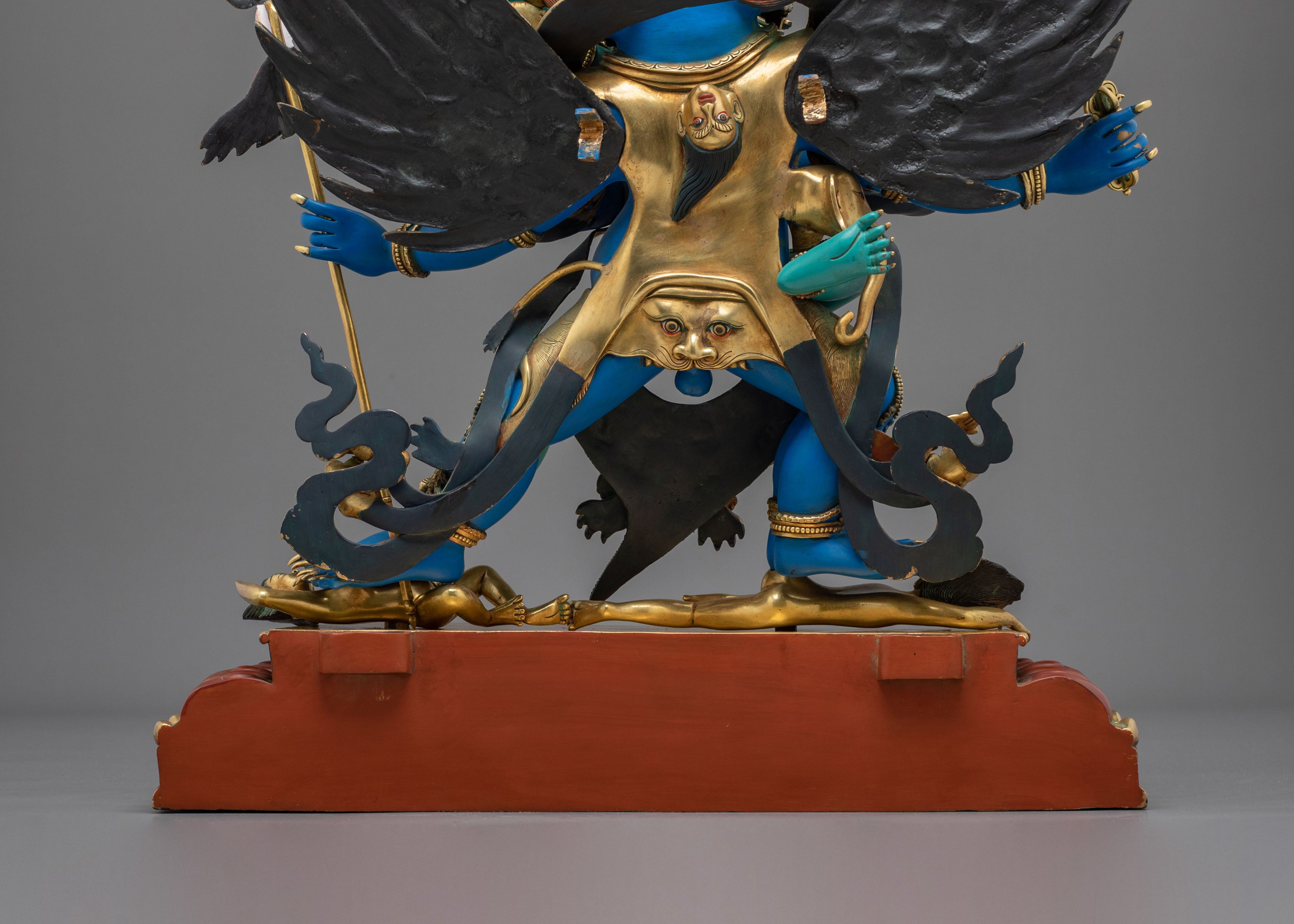 Buddhist Statue of Vajrakilaya | Wrathful Deity for Removing Obstacles