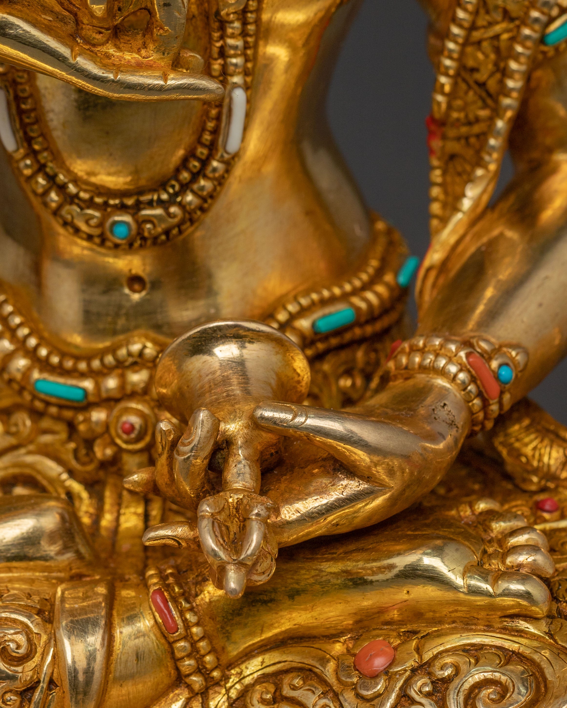 Vajrasattva Spiritual Statue | Diamond Like Purity