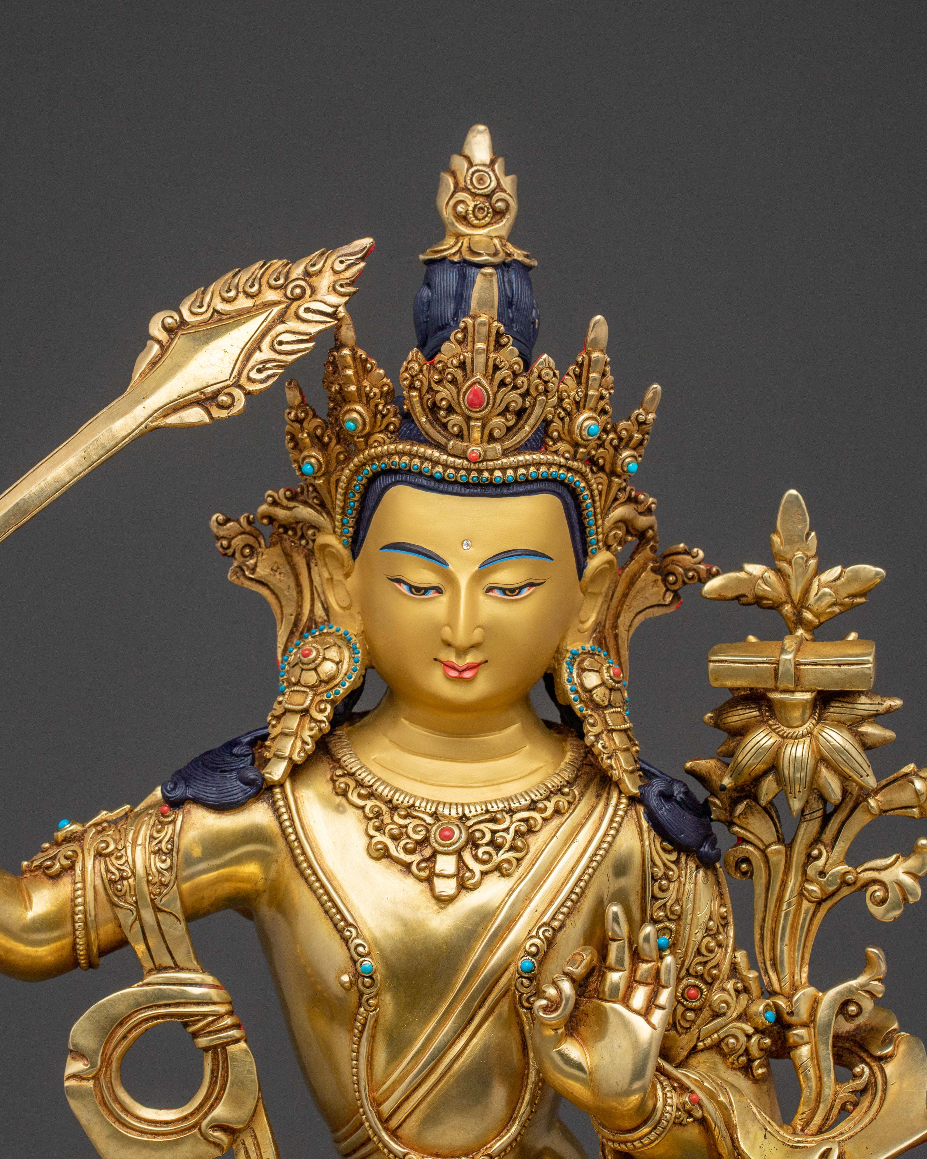 Manjushri Divine Sculpture | Bodhisattva of Wisdom