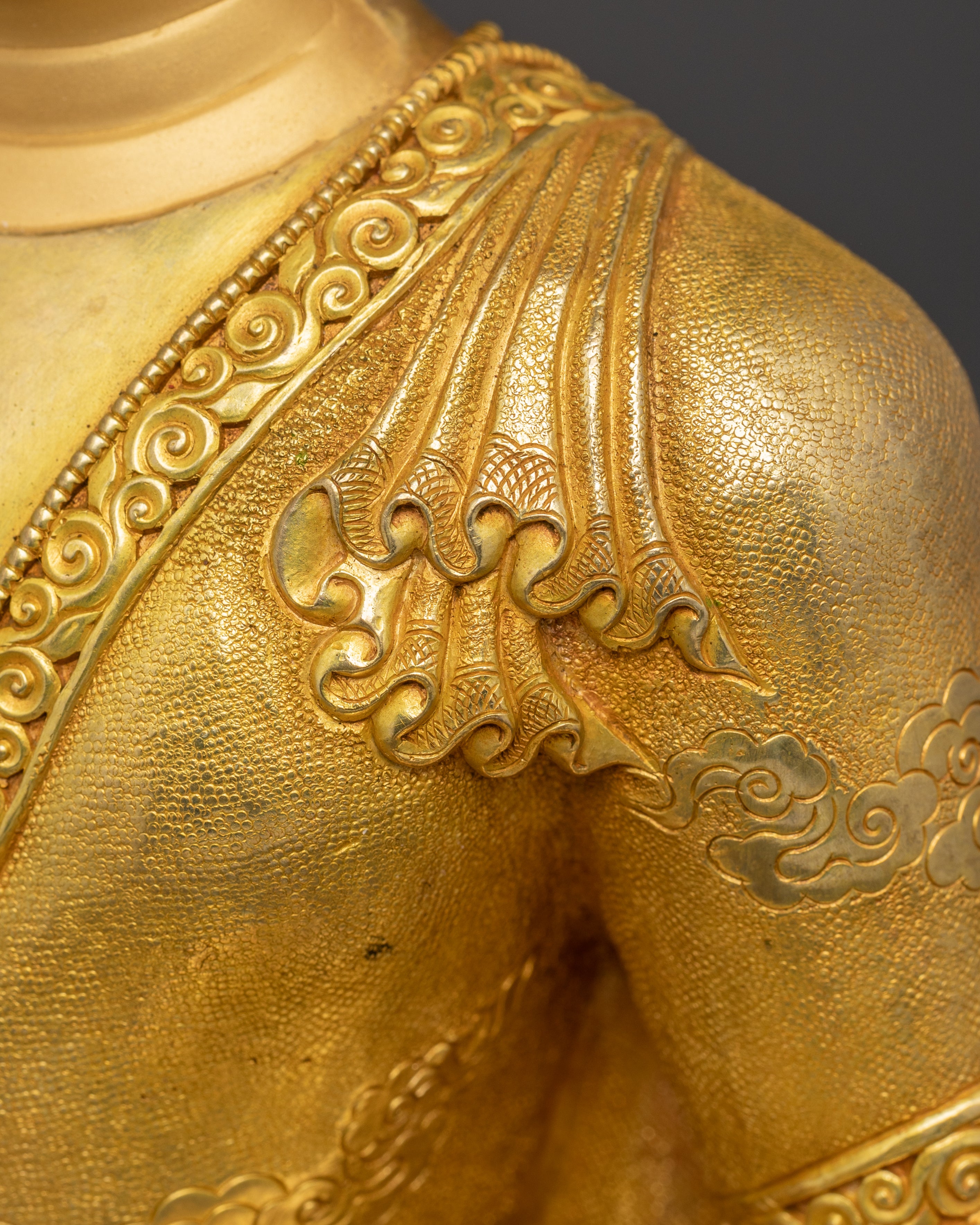 Historical Shakyamuni Buddha Golden Statue | Gautama Buddha