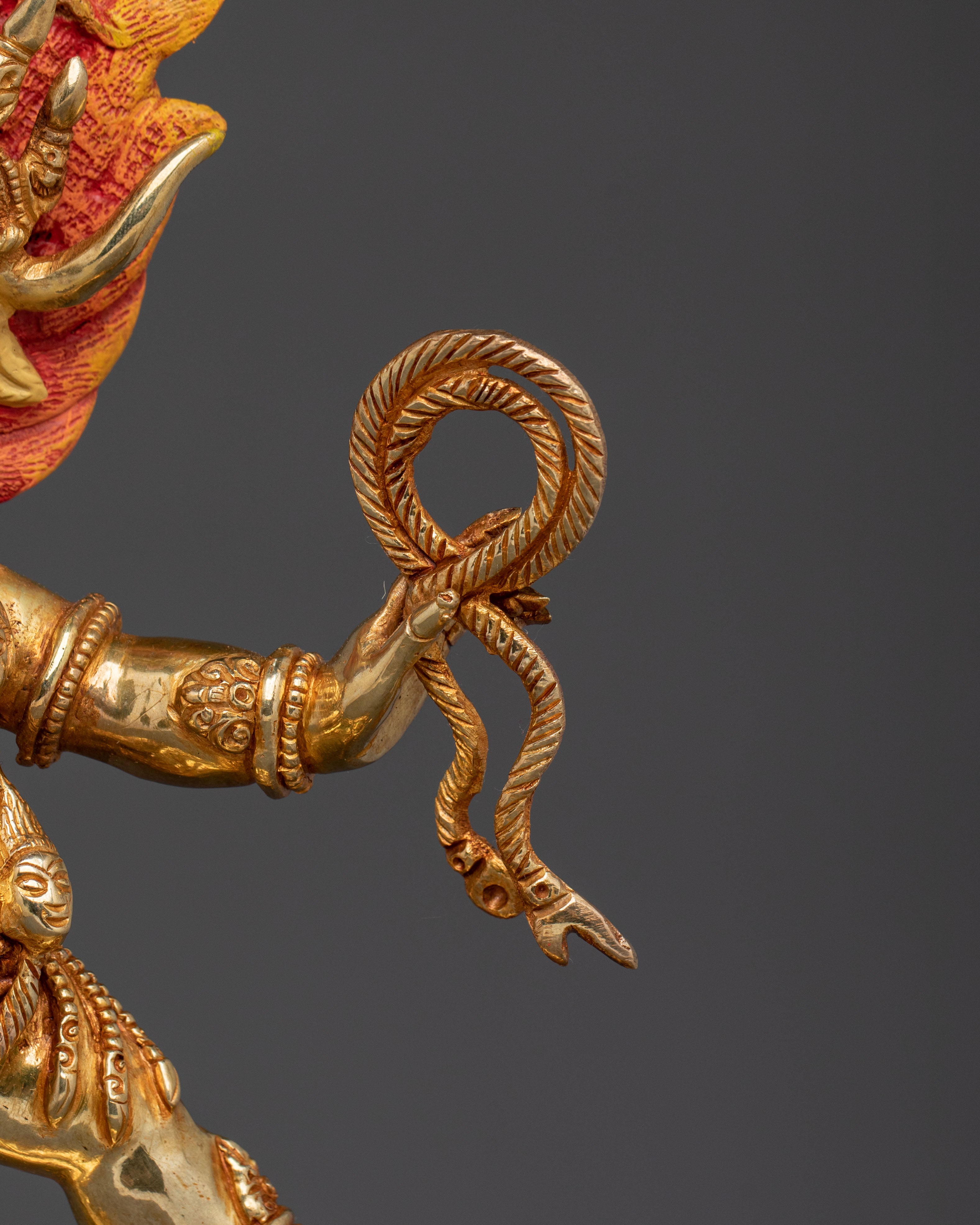 Yama Dharmaraja Buddhist Statue | Tibetan Protector Deity Sculpture