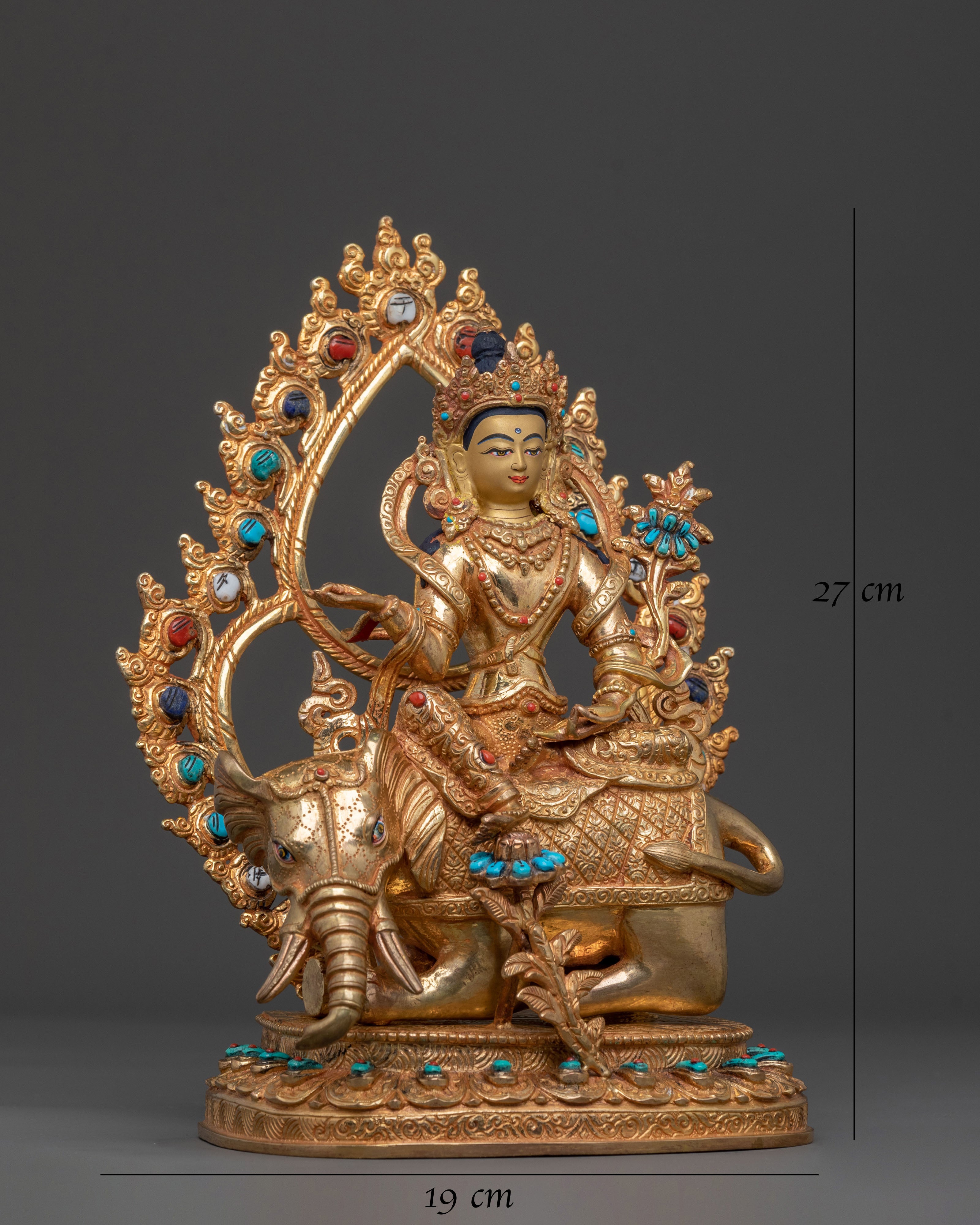 Samantabhadra Sacred Sculpture | Home Decor