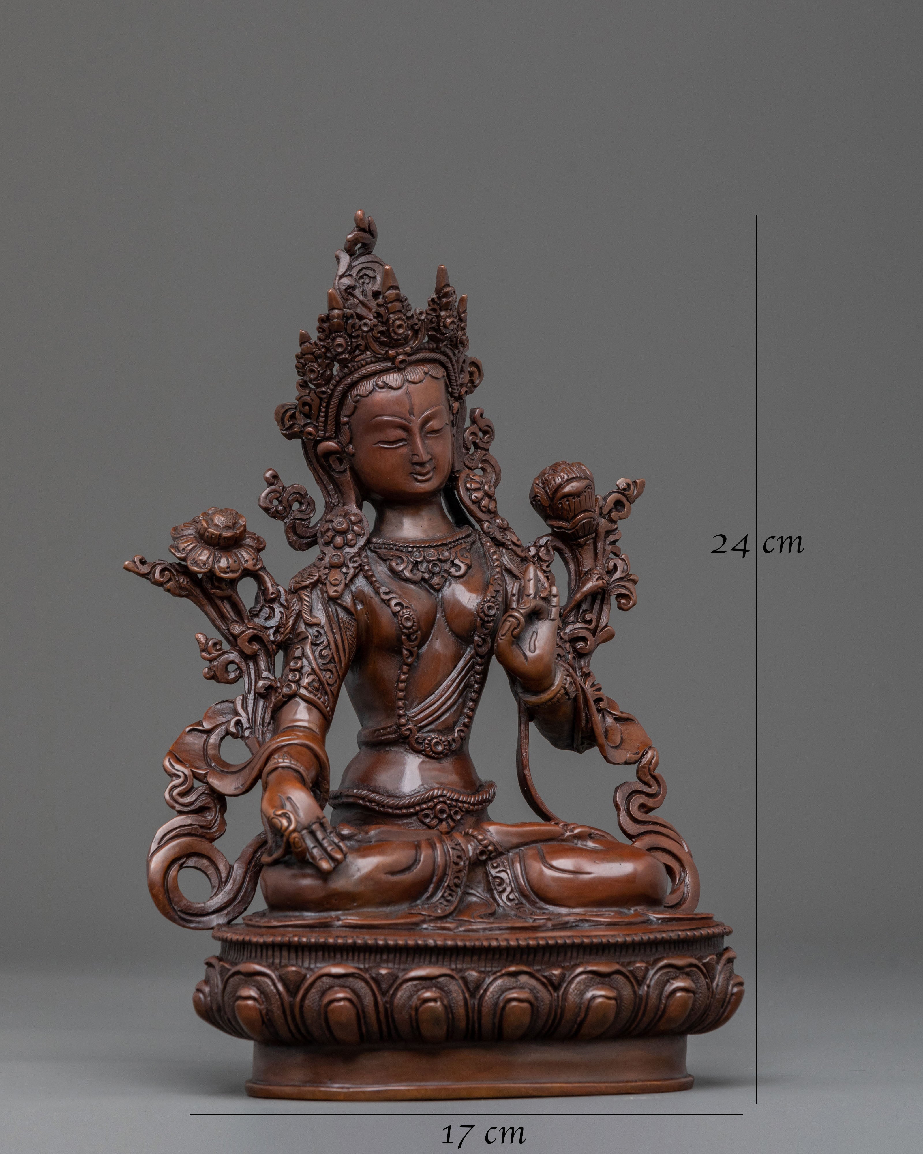 Sacred White Tara Compassion Sculpture