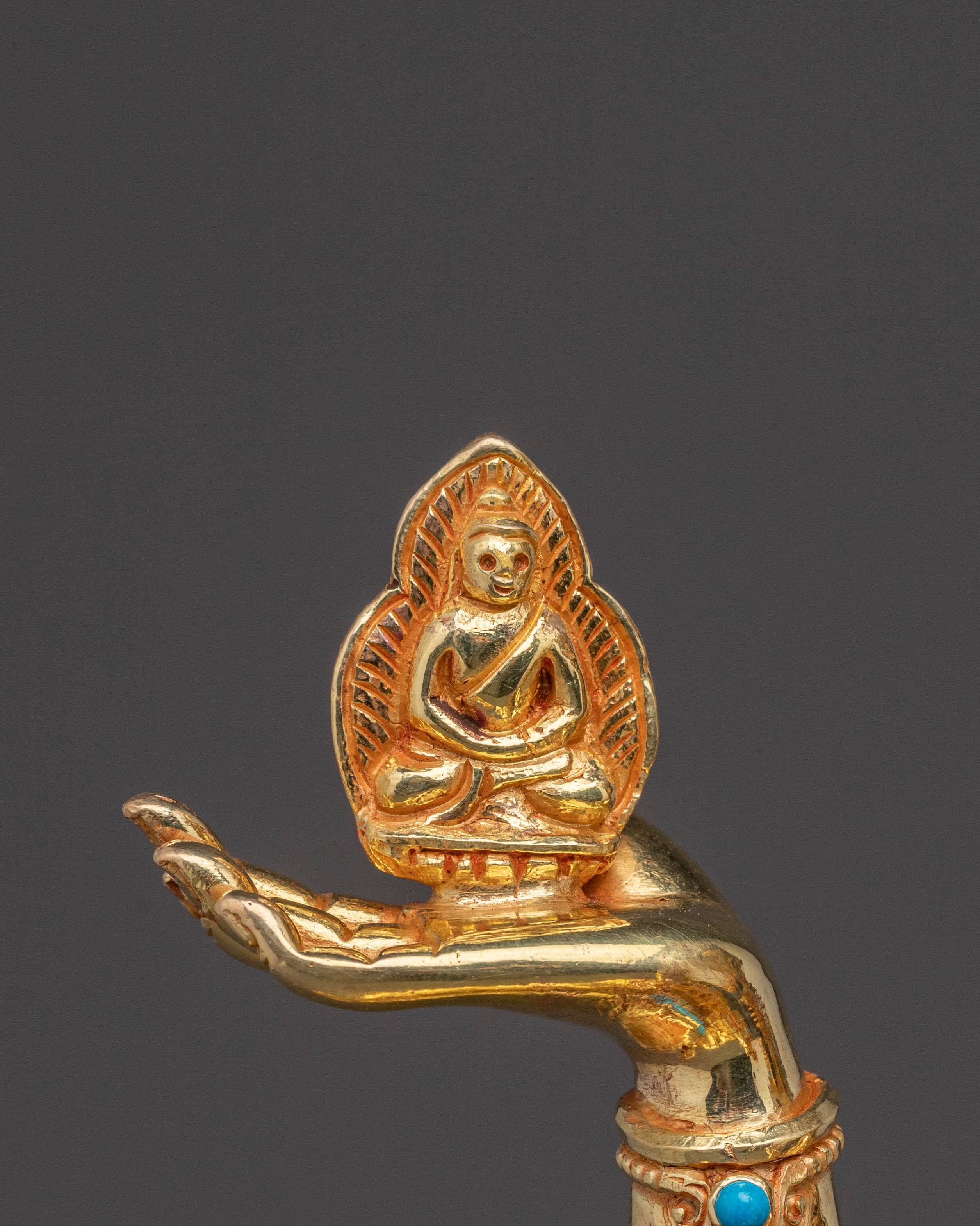 Namgyalma Copper Handcrafted Statue | 24K Gold Gilded Statue