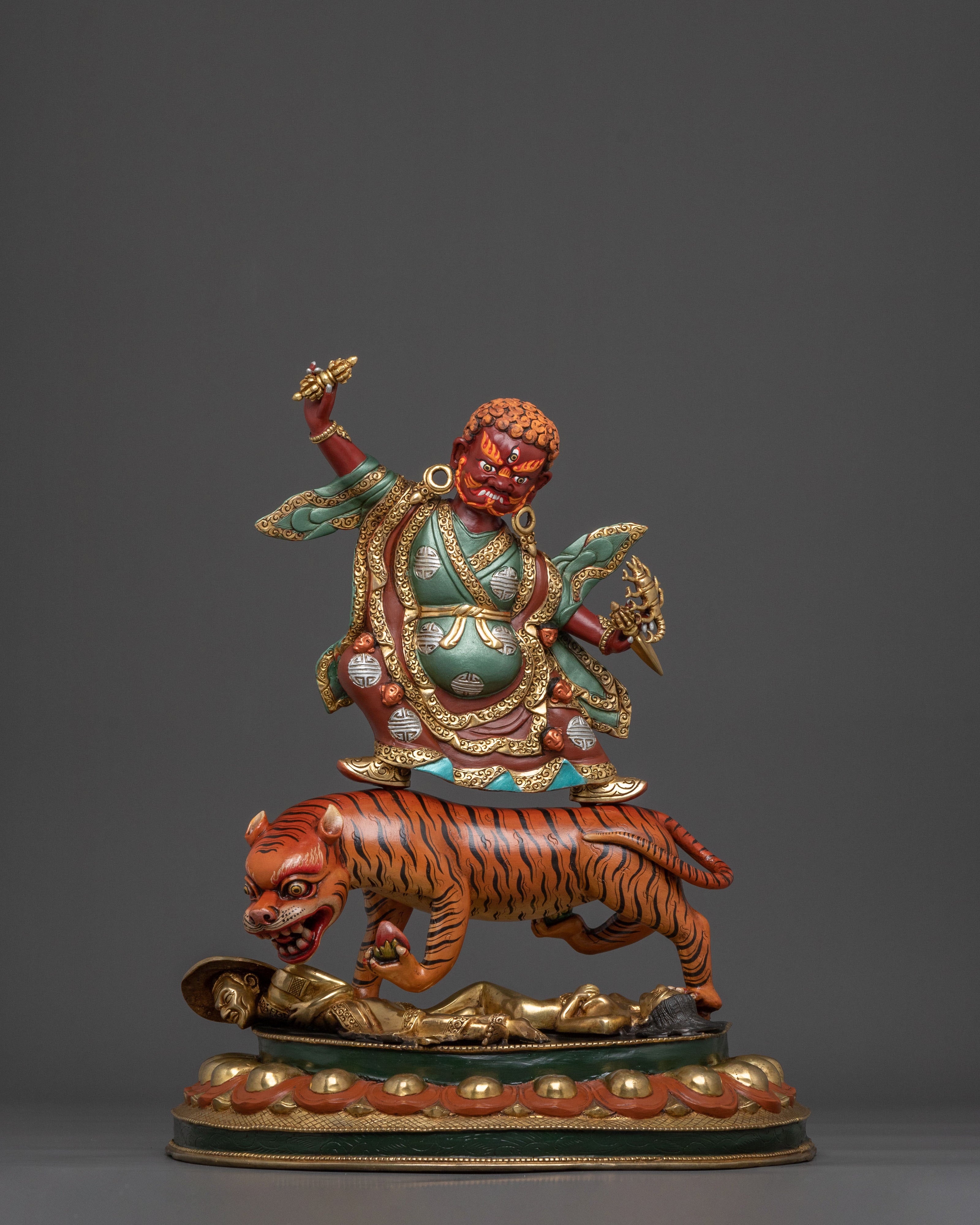 Dorje Drollo Sculpture | Tibetan Protector