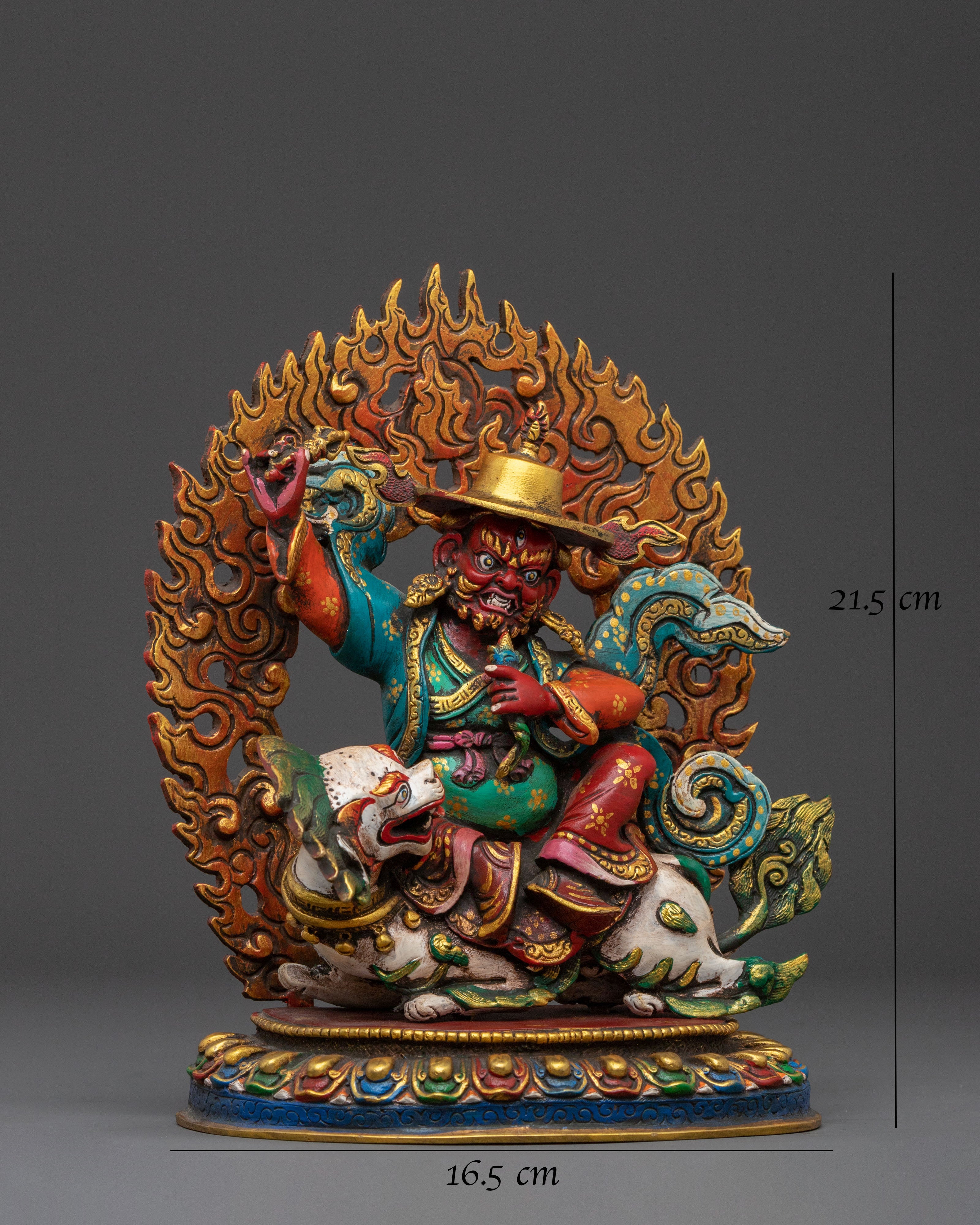 Dorje Legpa Statue: Guardian of Sacred Wisdom