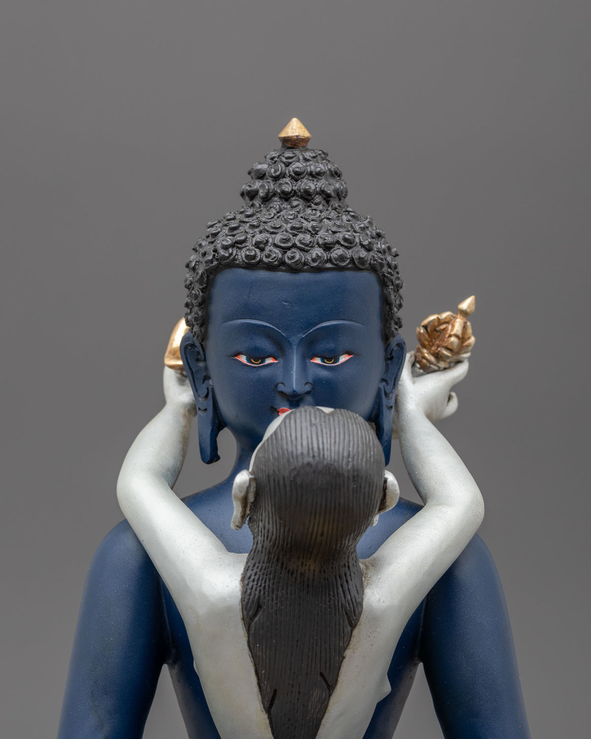 Samantabhadra with Consort Copper Sculpture | Sacred Union