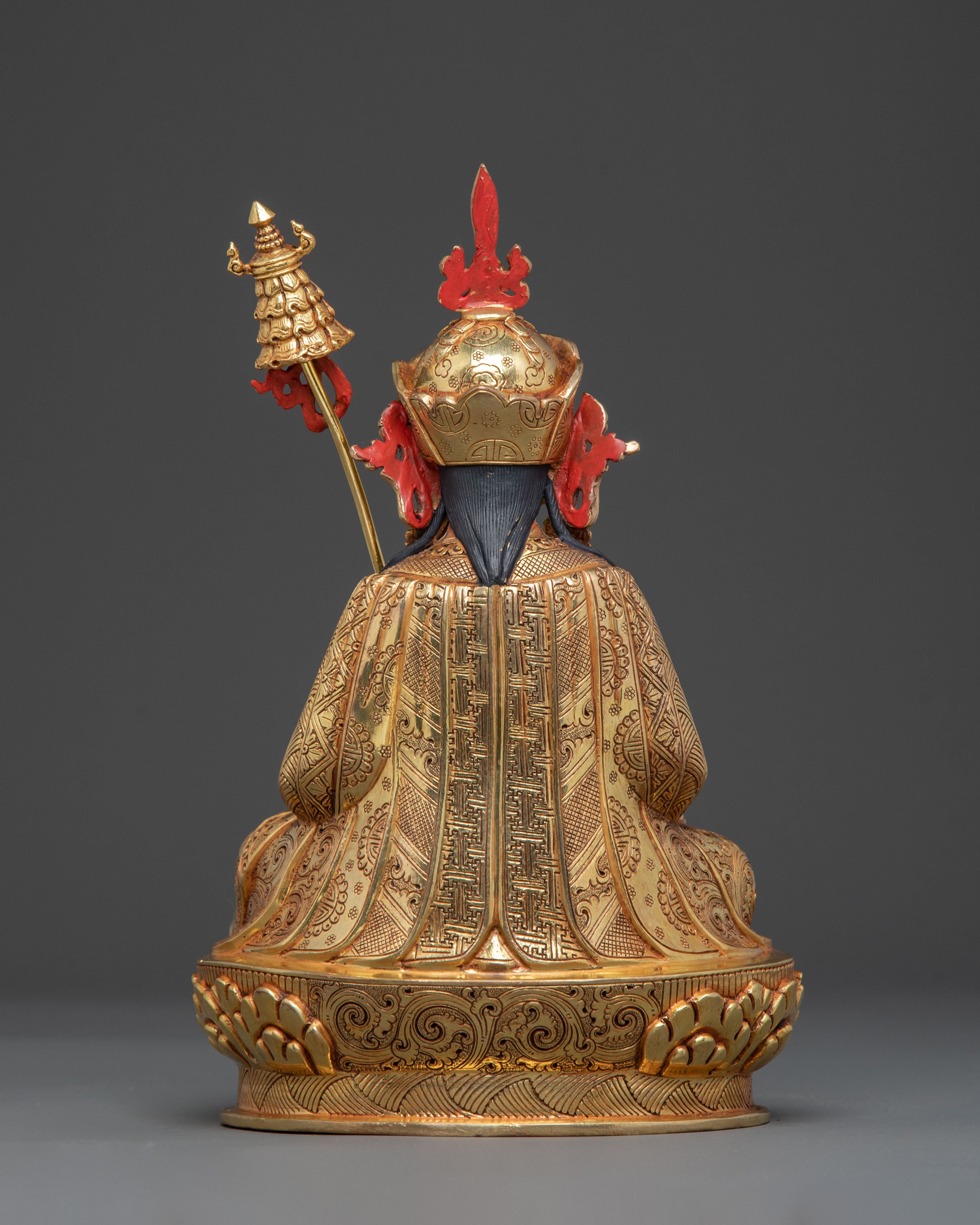 Handmade Guru Norla Statue | Buddhist Master