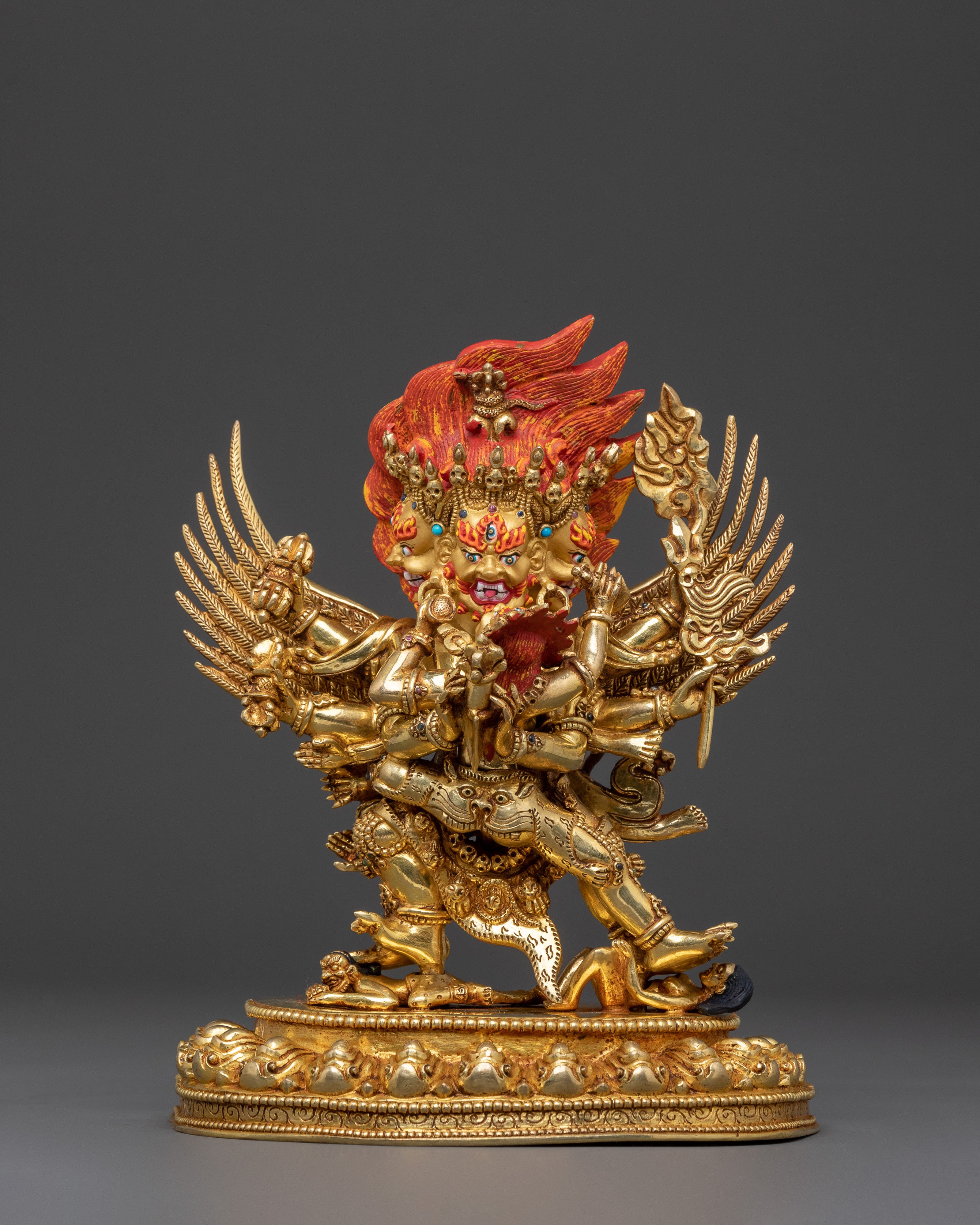 Vajrakilaya Tantric Buddha Sculpture | Buddhist Decor