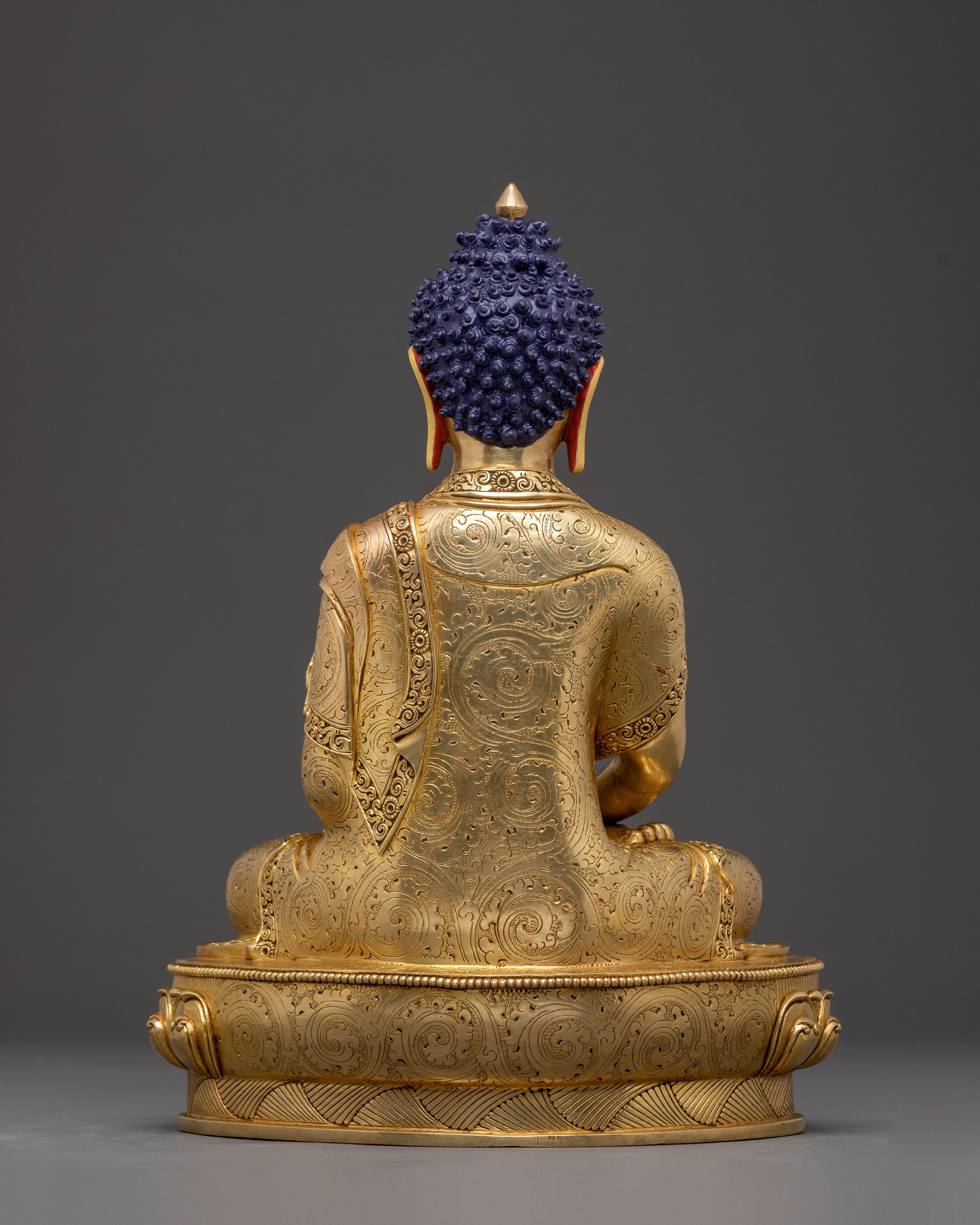 Handcrafted Nepalese Amitabha Buddha Statue | Traditional Himalayan Art