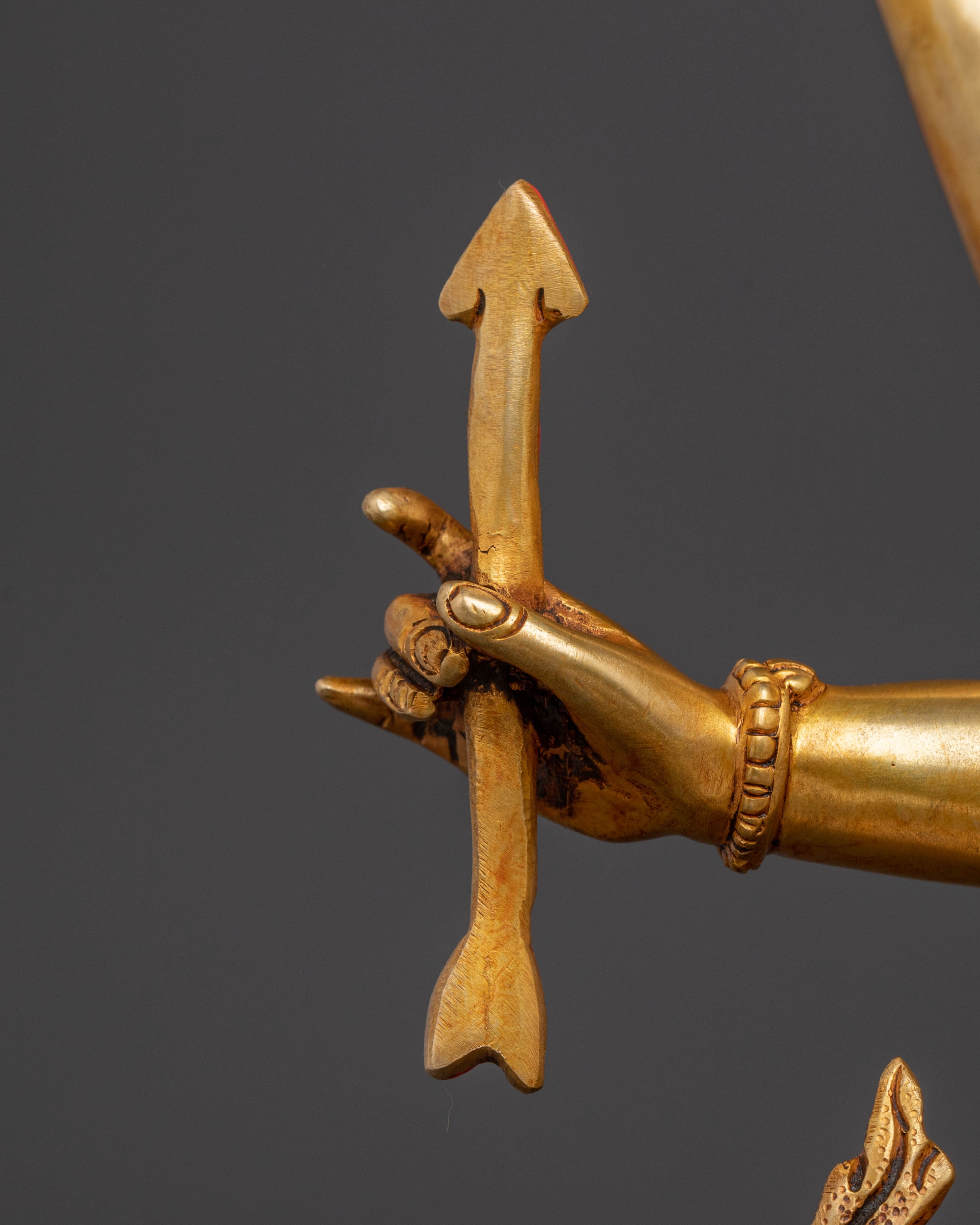 Dakini Namgyalma Golden Statue – Auspicious Gilded Sculpture