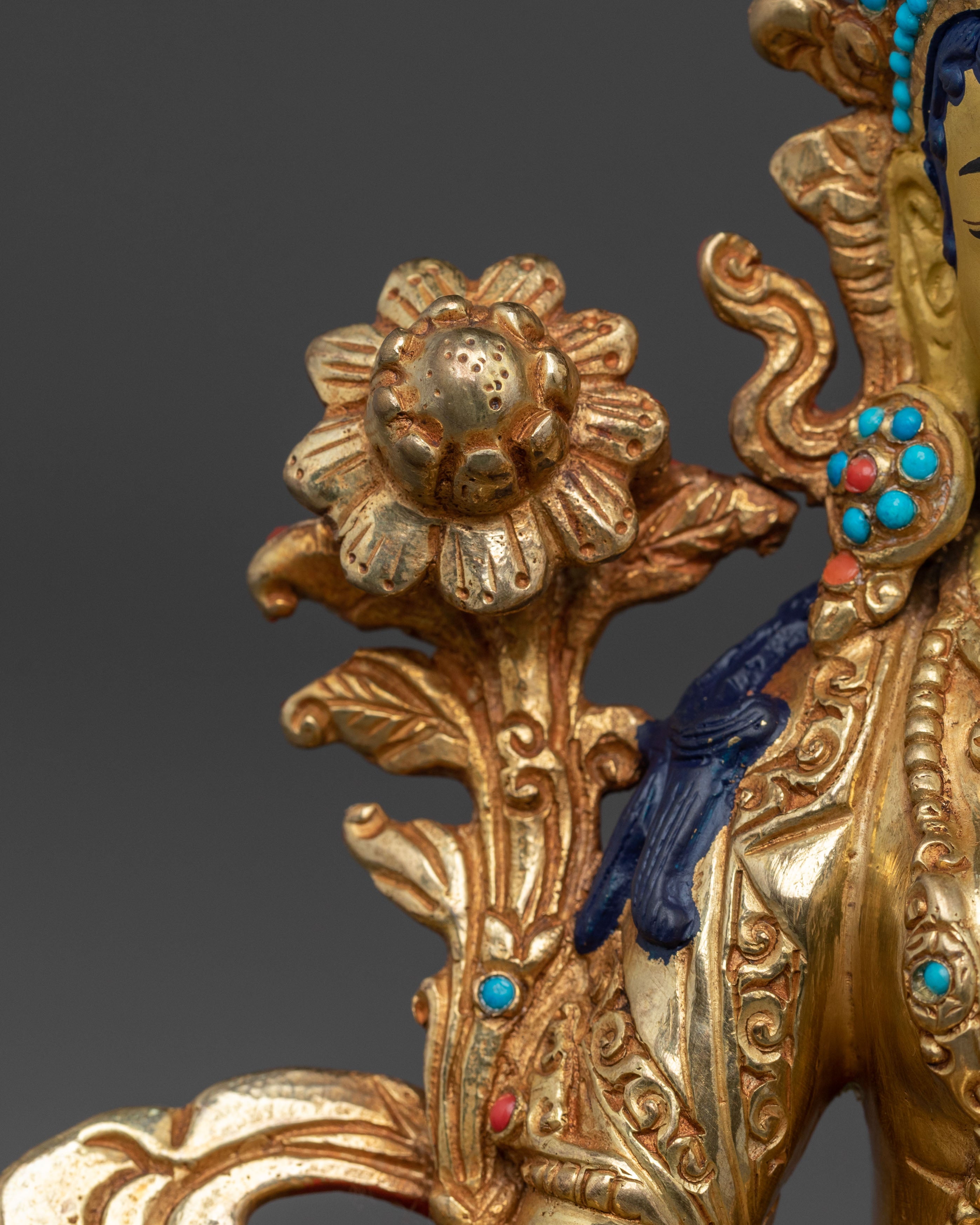 Sacred Green Tara Protection Statue | Goddess of Compassion