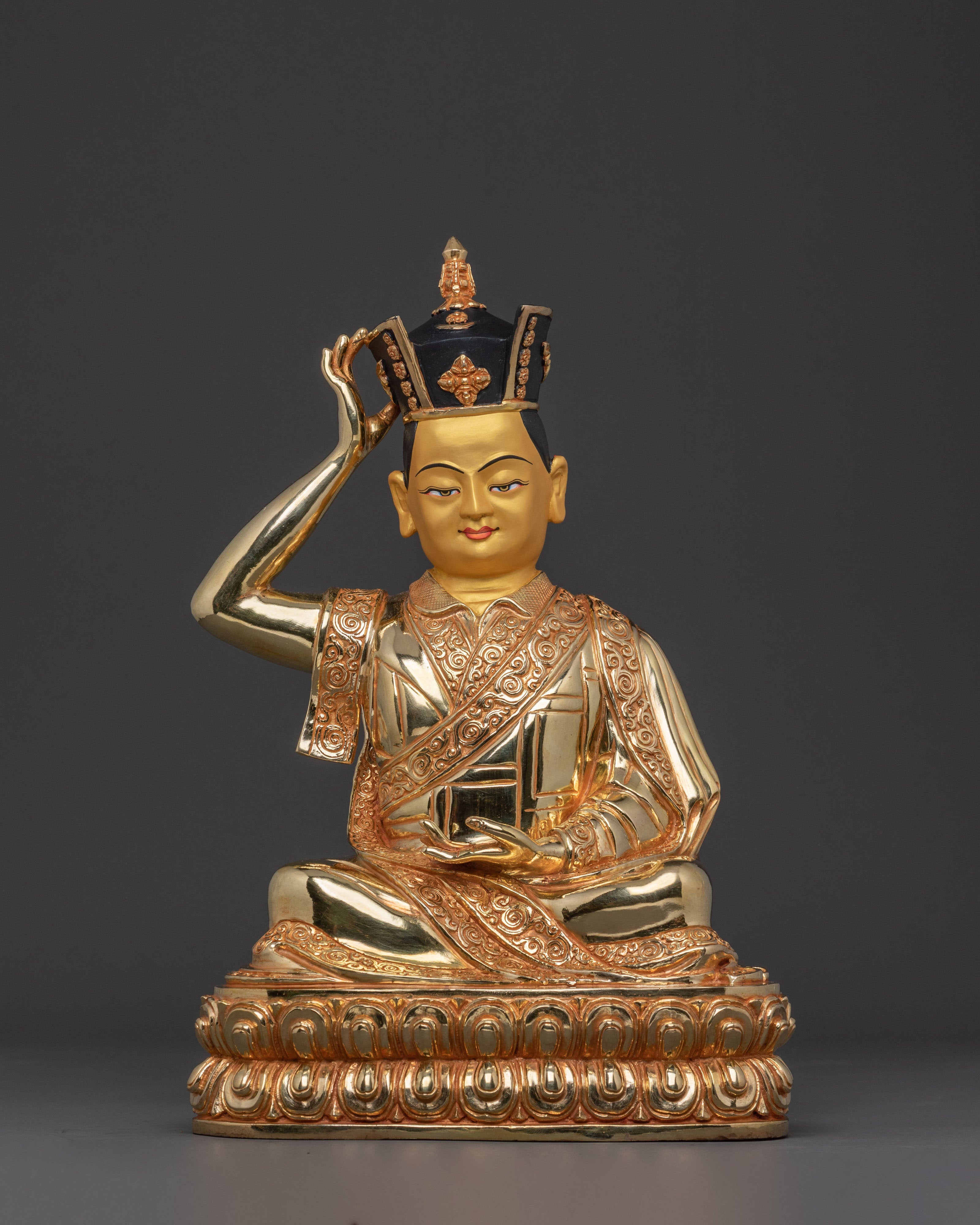 Karmapa Traditional Statue | Spiritual Home Decor