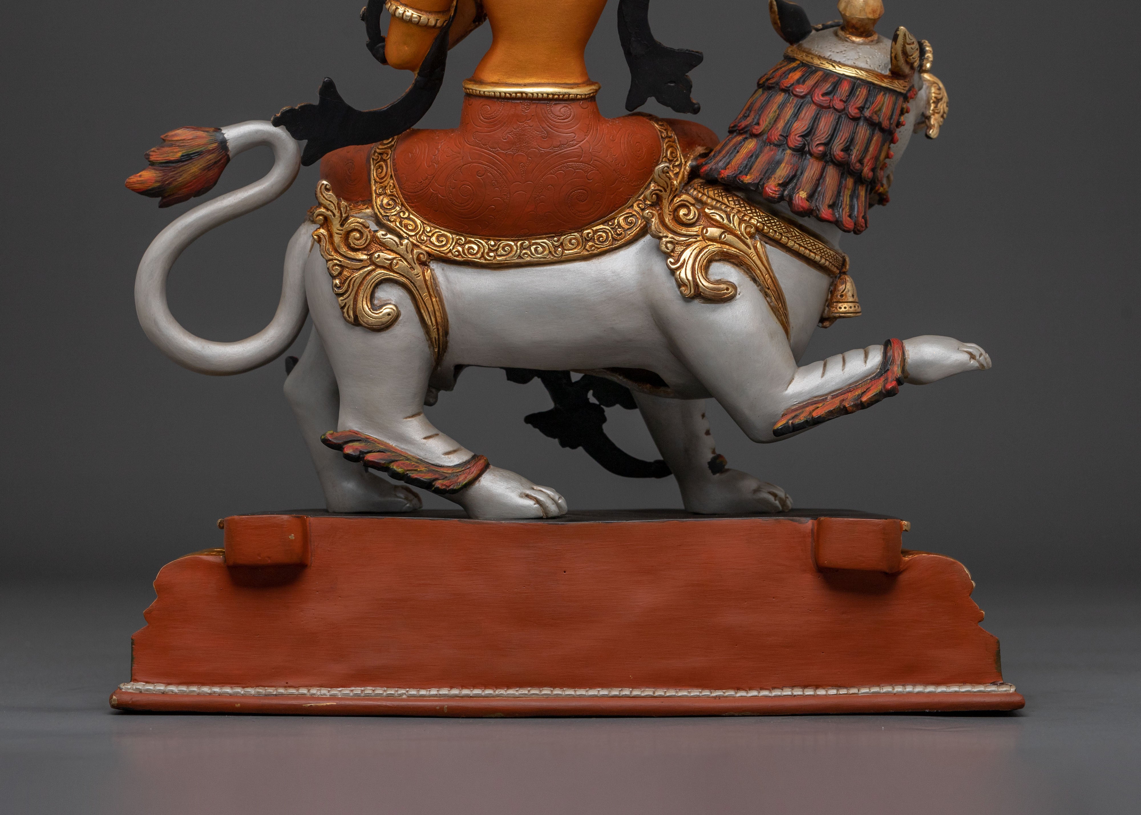 Simhanada Manjushri Statue | Tibetan Buddhist Bodhisattva