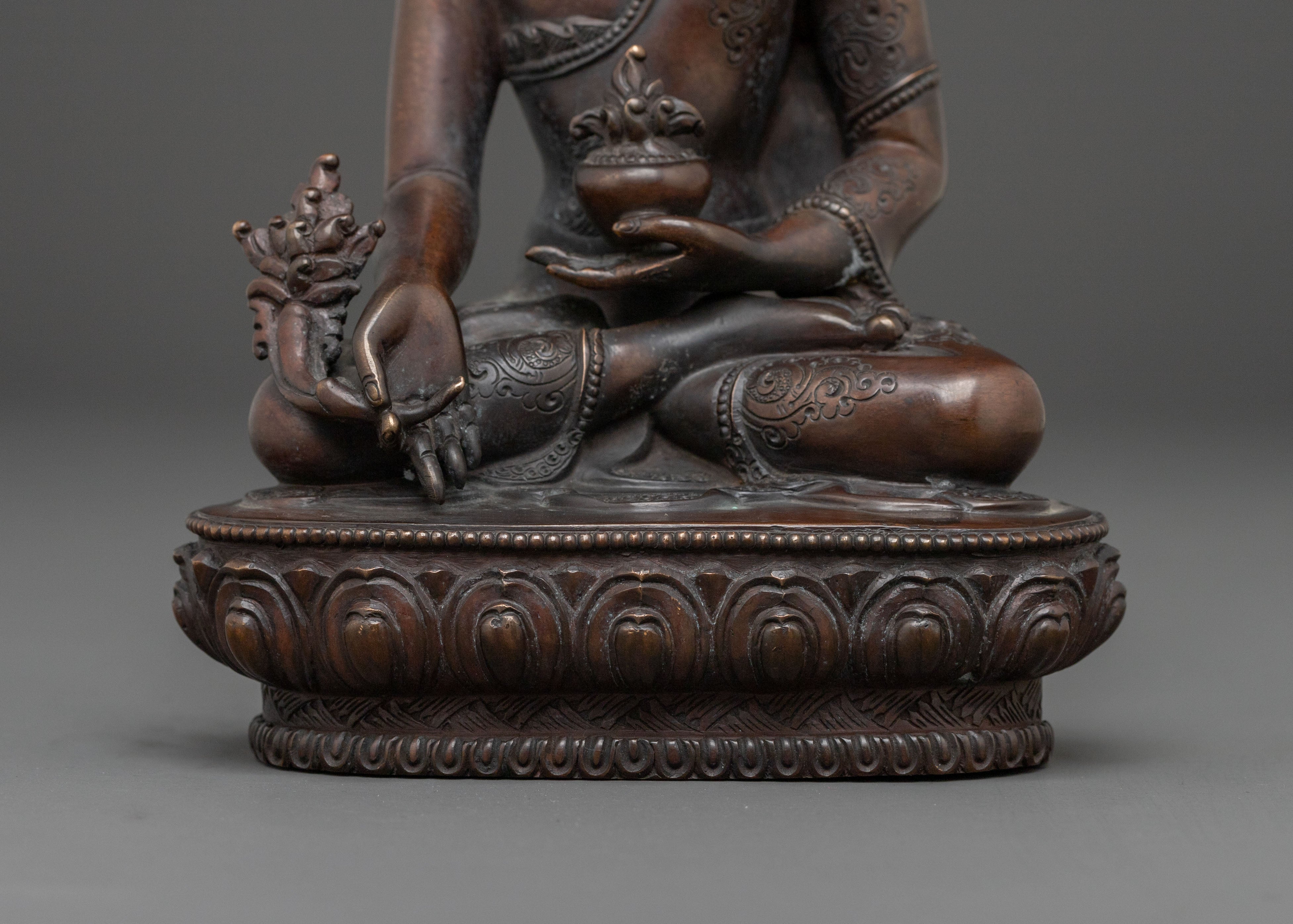 Handcrafted Serene Buddha Trio Statue | Symbol of Peace