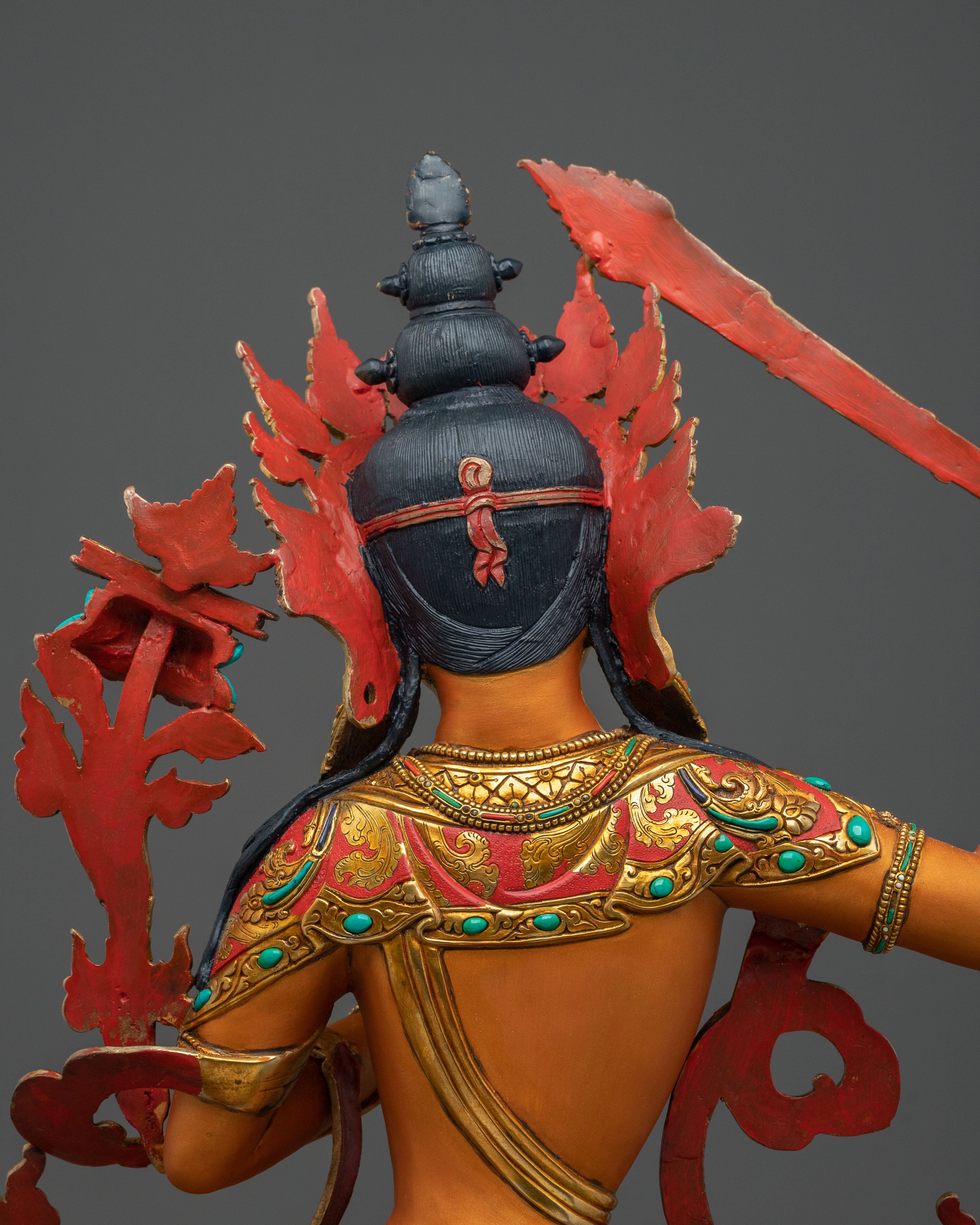 Manjughosa Sacred Statue | Tibetan Wisdom Deity