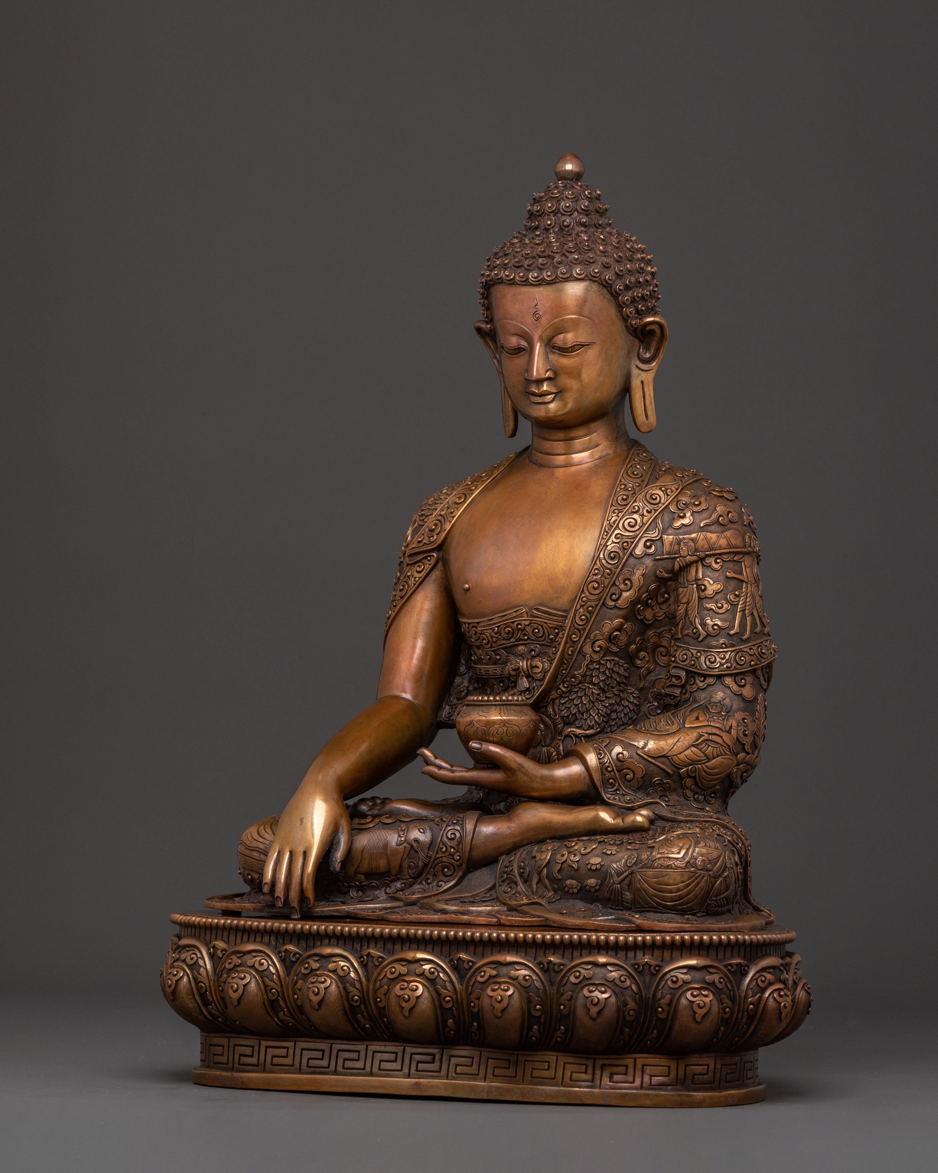 Shakyamuni Buddha Spiritual Statue: Meditation Figure