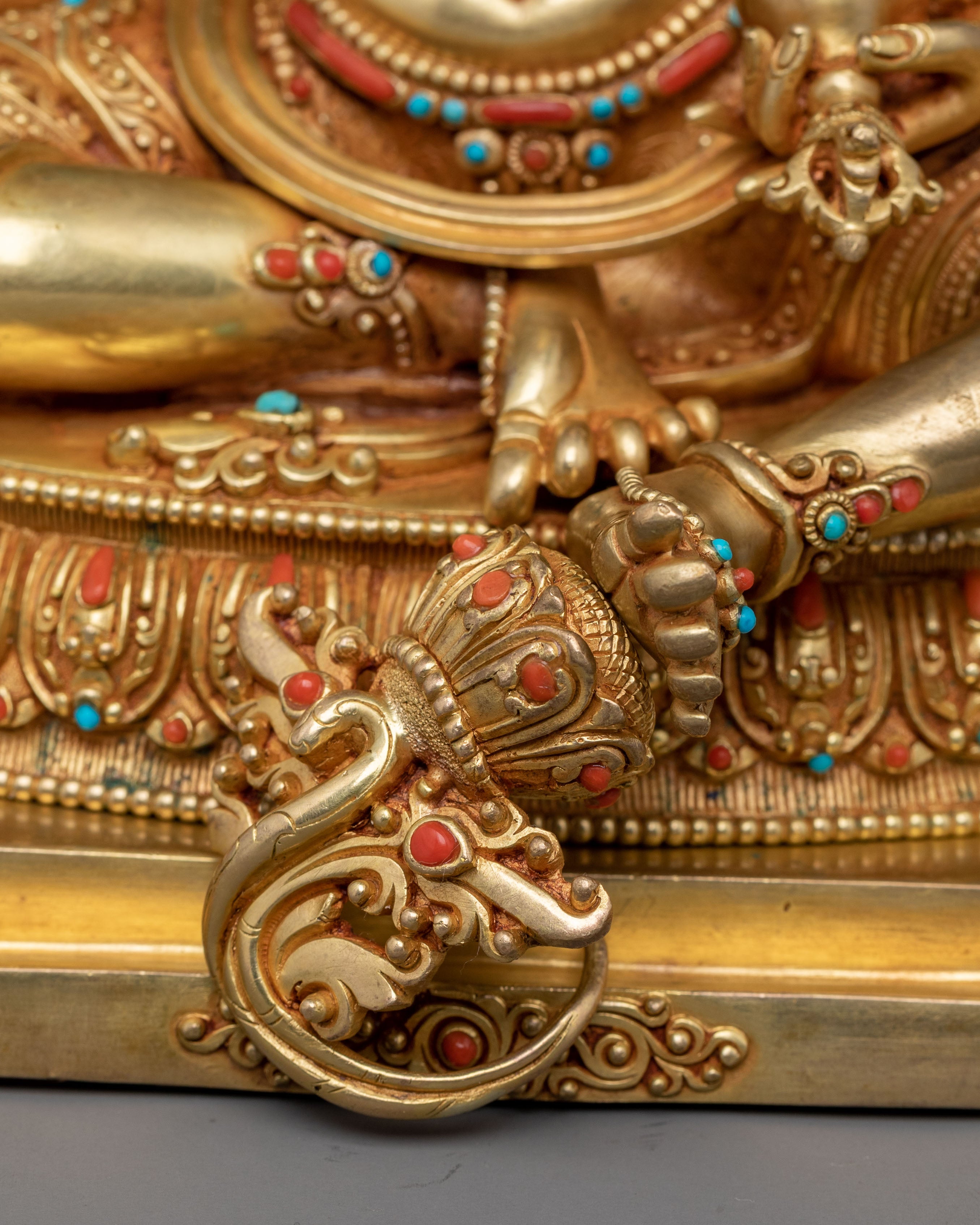 Vajrasattva Handcrafted Sculpture | Buddhist Purification Deity