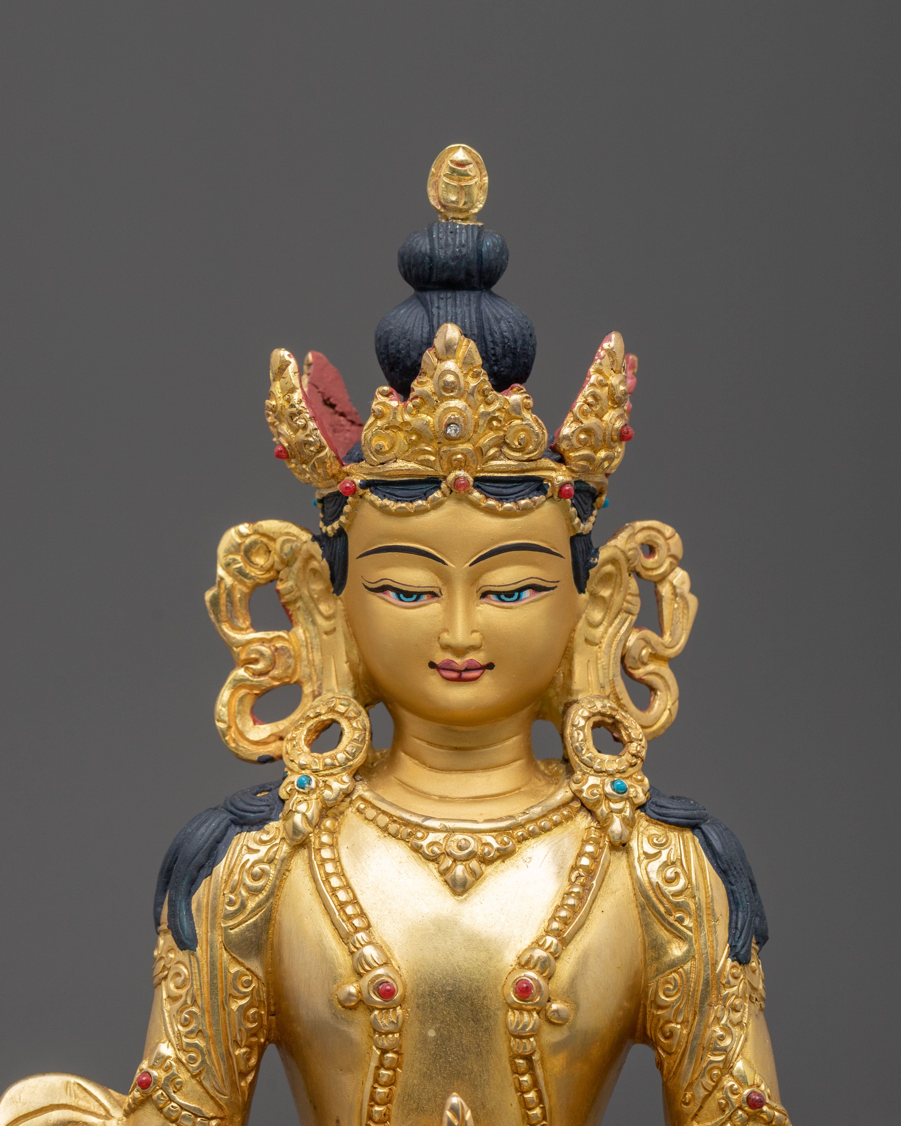 Amitayus Meditation Decor Statue: Buddha of Longevity