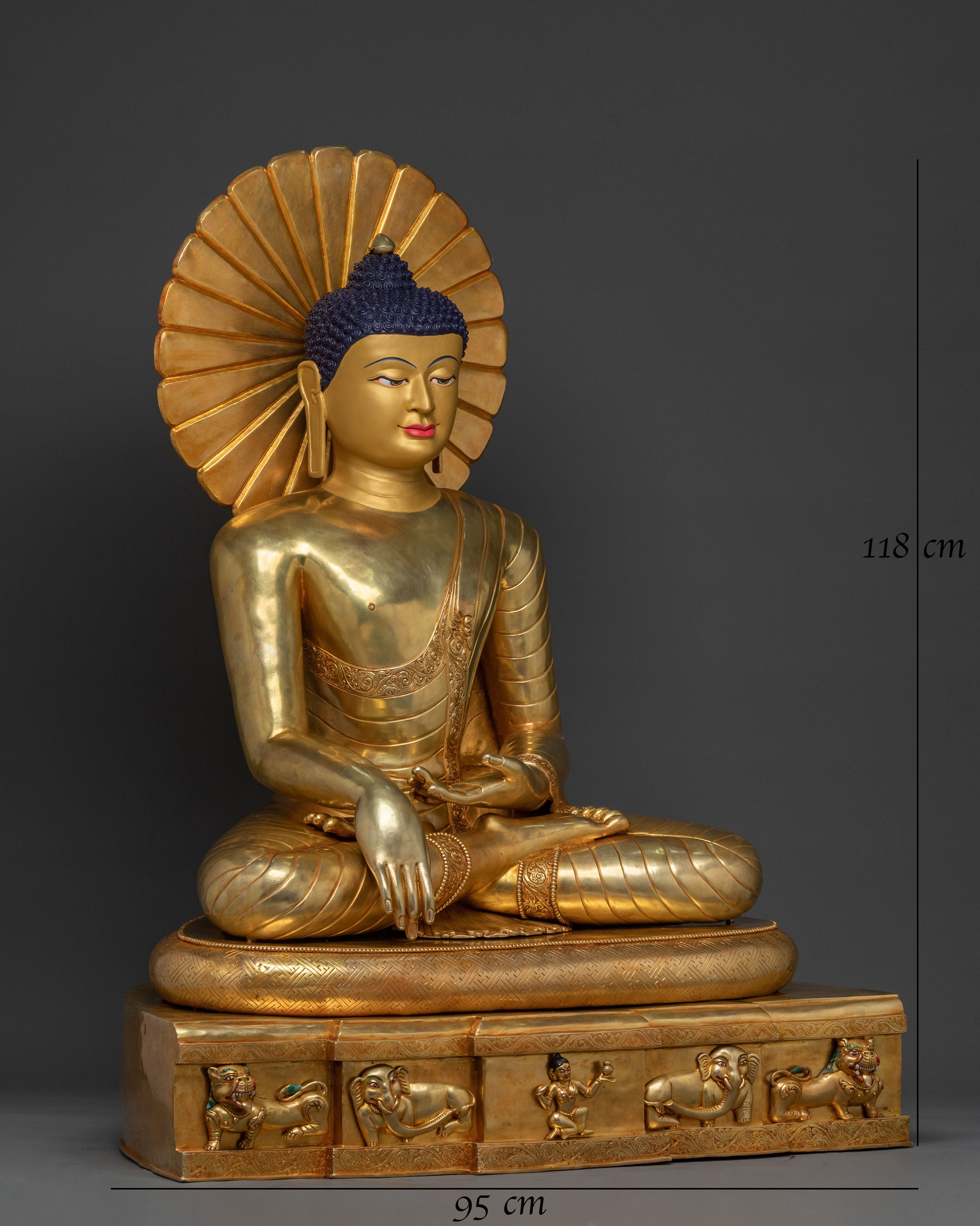Shakyamuni Buddha Icon of Wisdom | Spiritual Home Decor