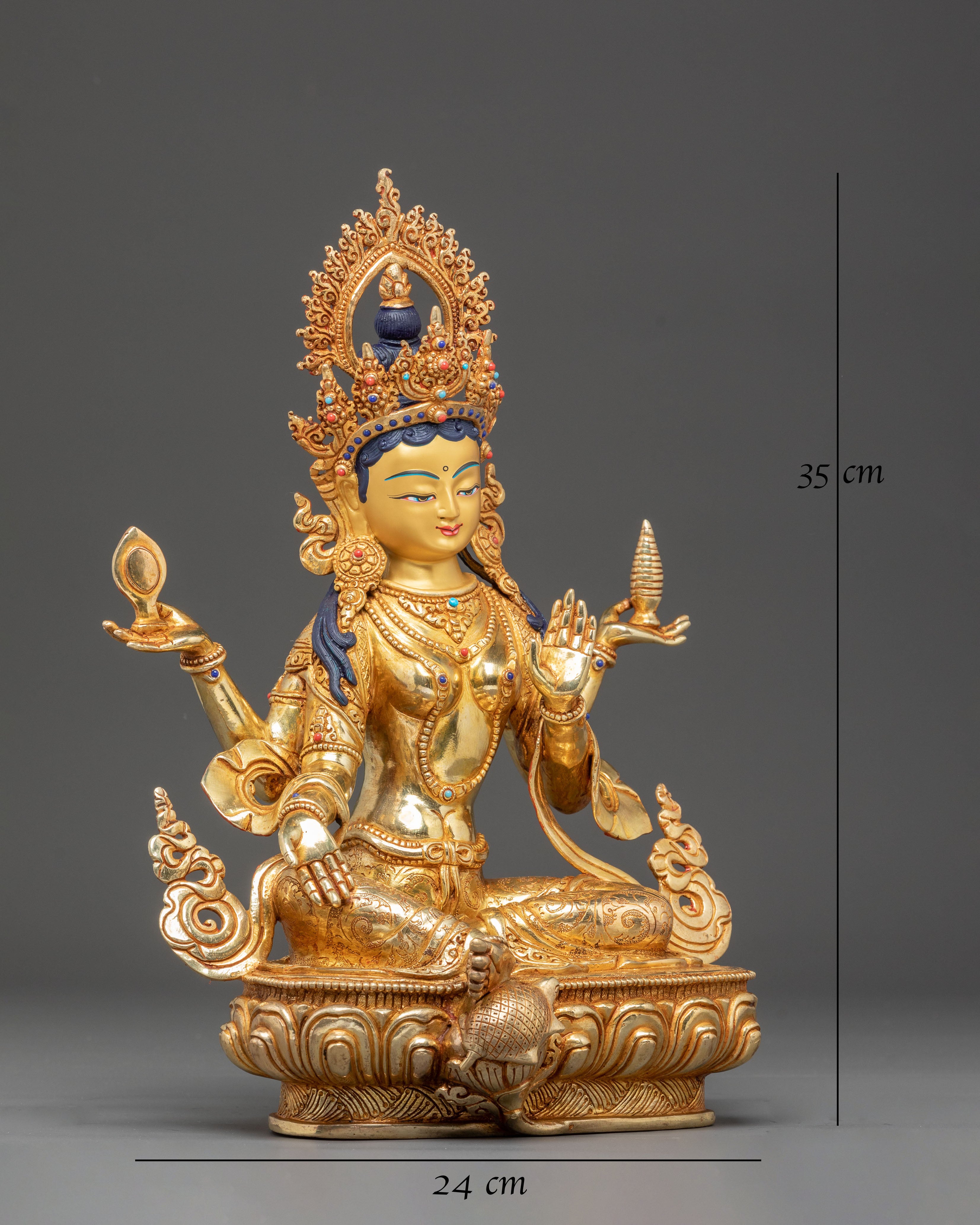 Handcrafted Laxmi Statue of Wealth
