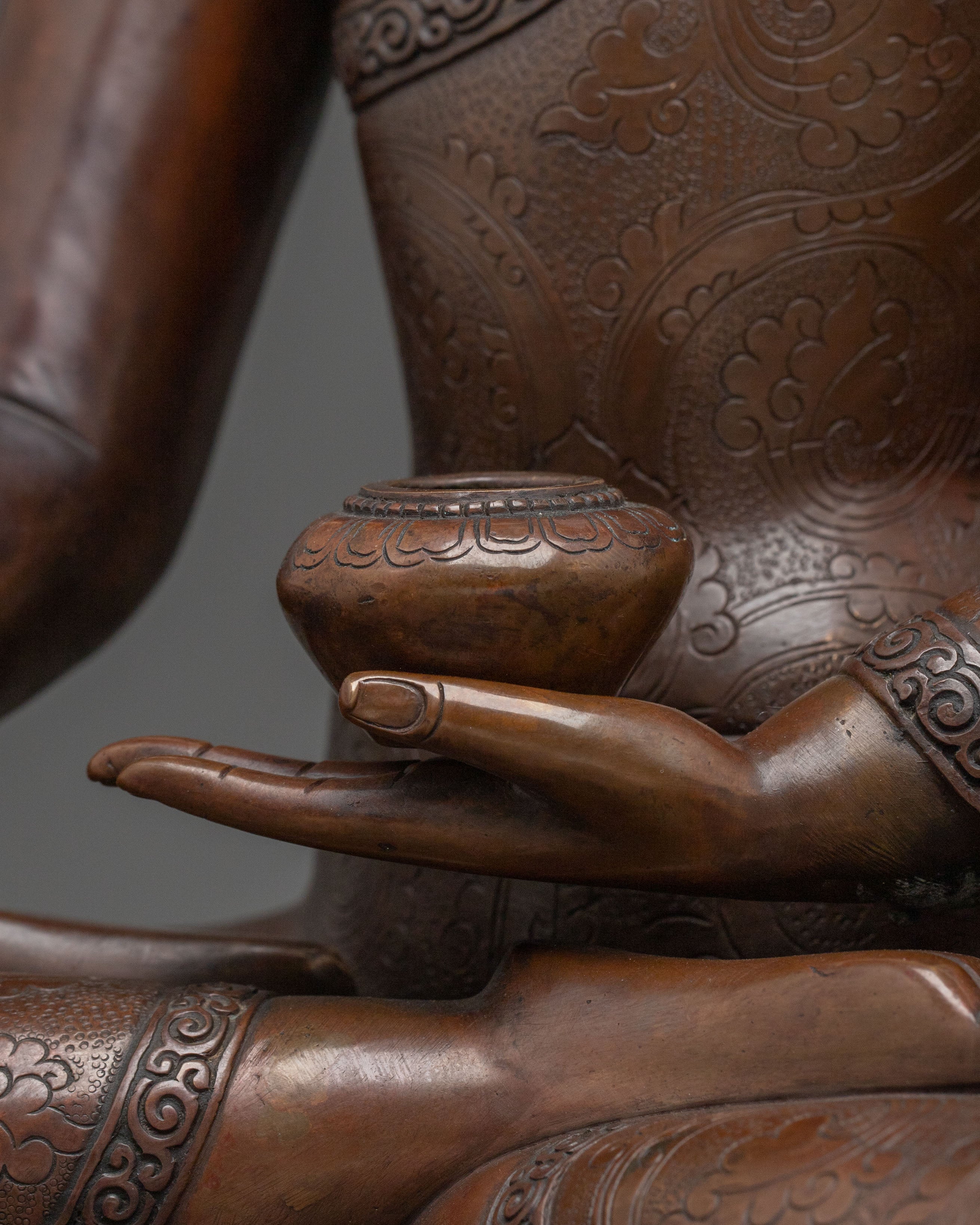 Authentic Tibetan Shakyamuni Buddha Statue | Home Decor